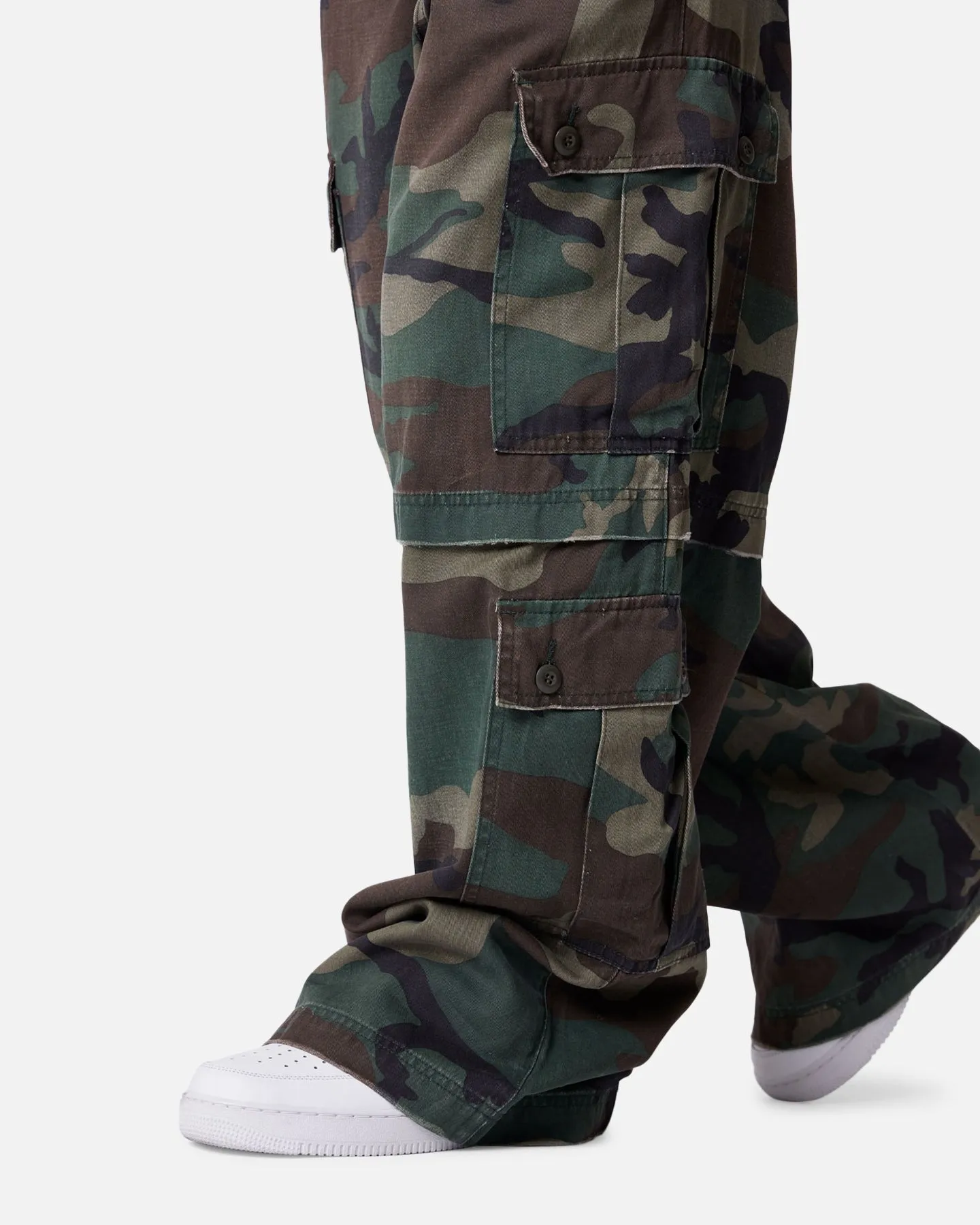 MNML Rave Distressed Cargo Pants Distressed Camo sold by Culture Kings product image thumbnail 5