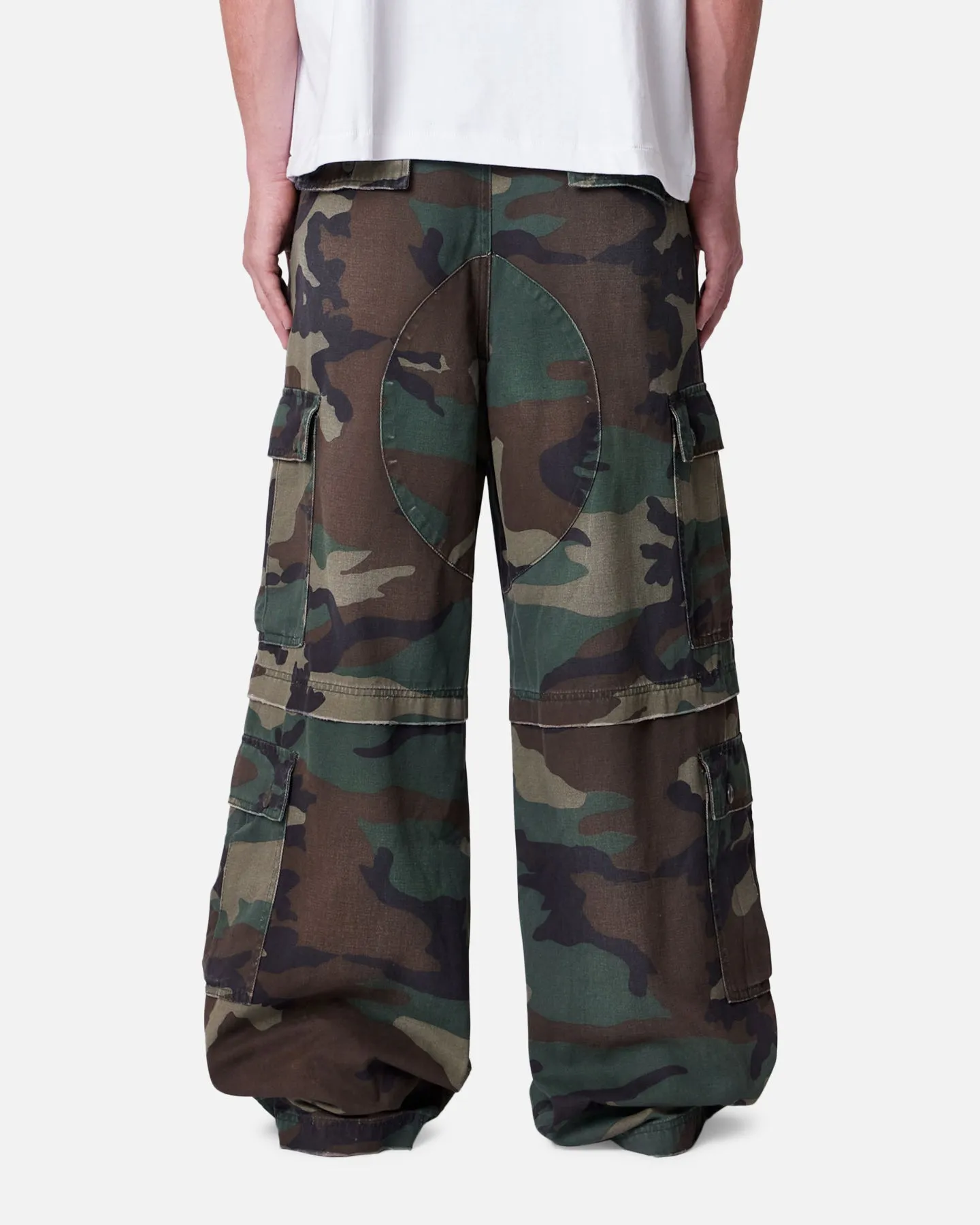 MNML Rave Distressed Cargo Pants Distressed Camo sold by Culture Kings product image thumbnail 4