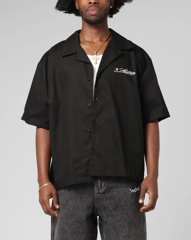Loiter Daytona Button Up Shirt Black sold by Culture Kings
