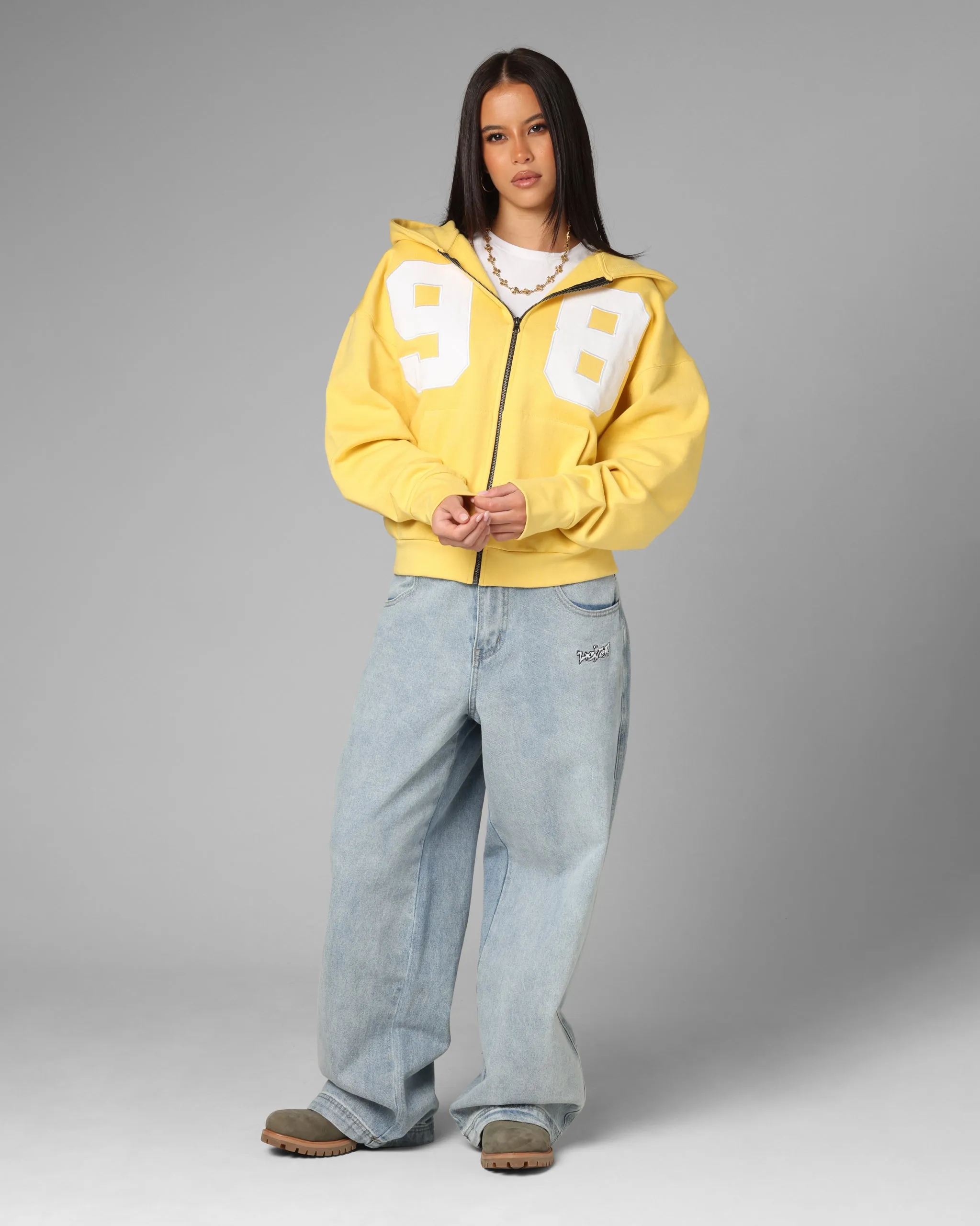 Loiter Cosmos Zip Hoodie Yellow sold by Culture Kings product image thumbnail 2