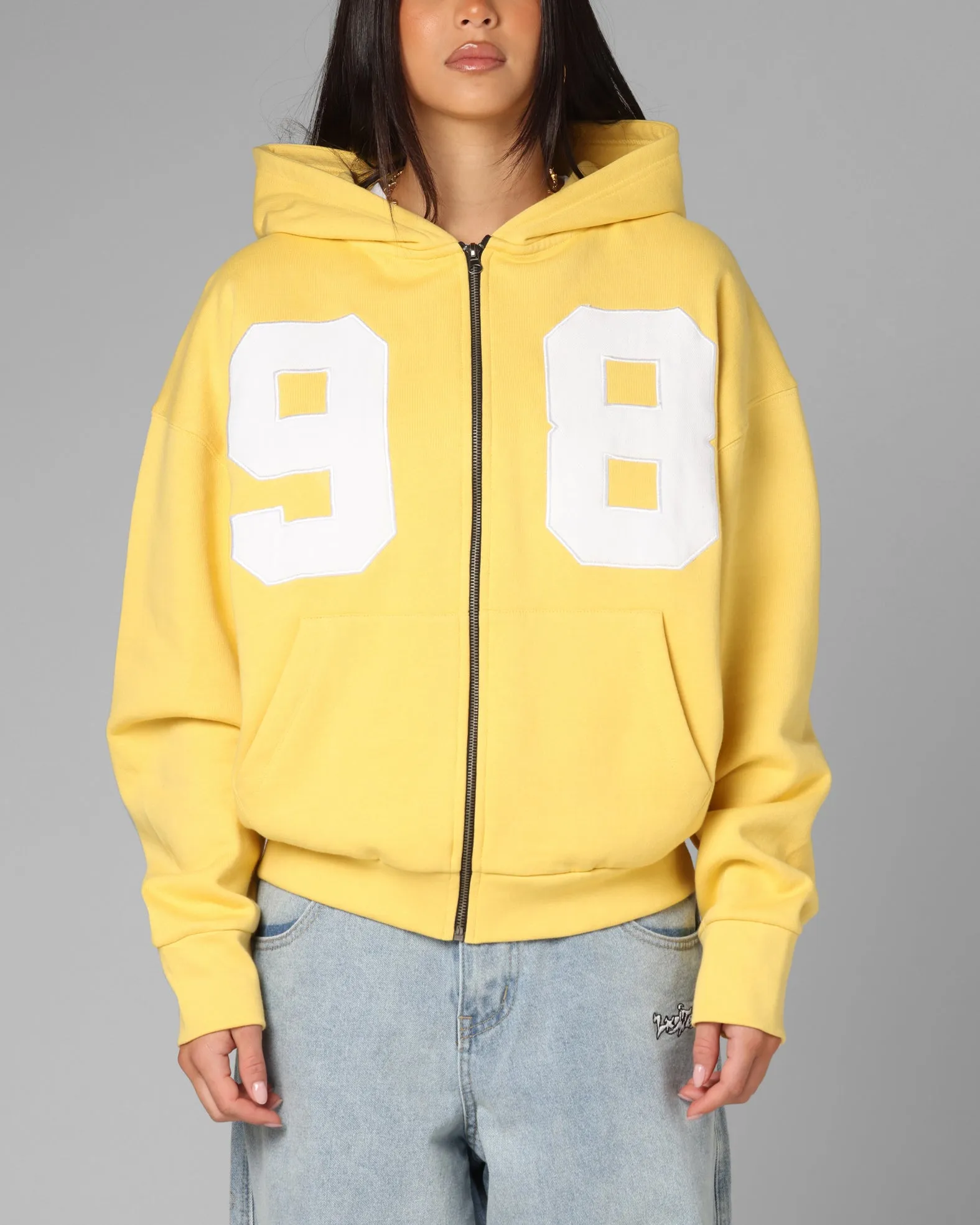 Loiter Cosmos Zip Hoodie Yellow sold by Culture Kings