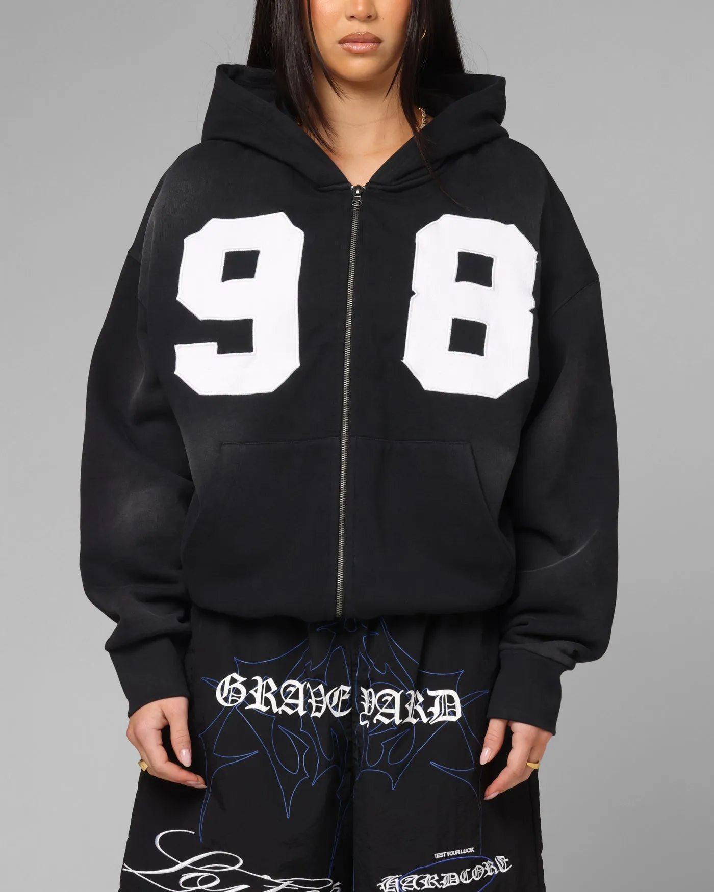 Loiter Cosmos Hoodie Washed Black sold by Culture Kings