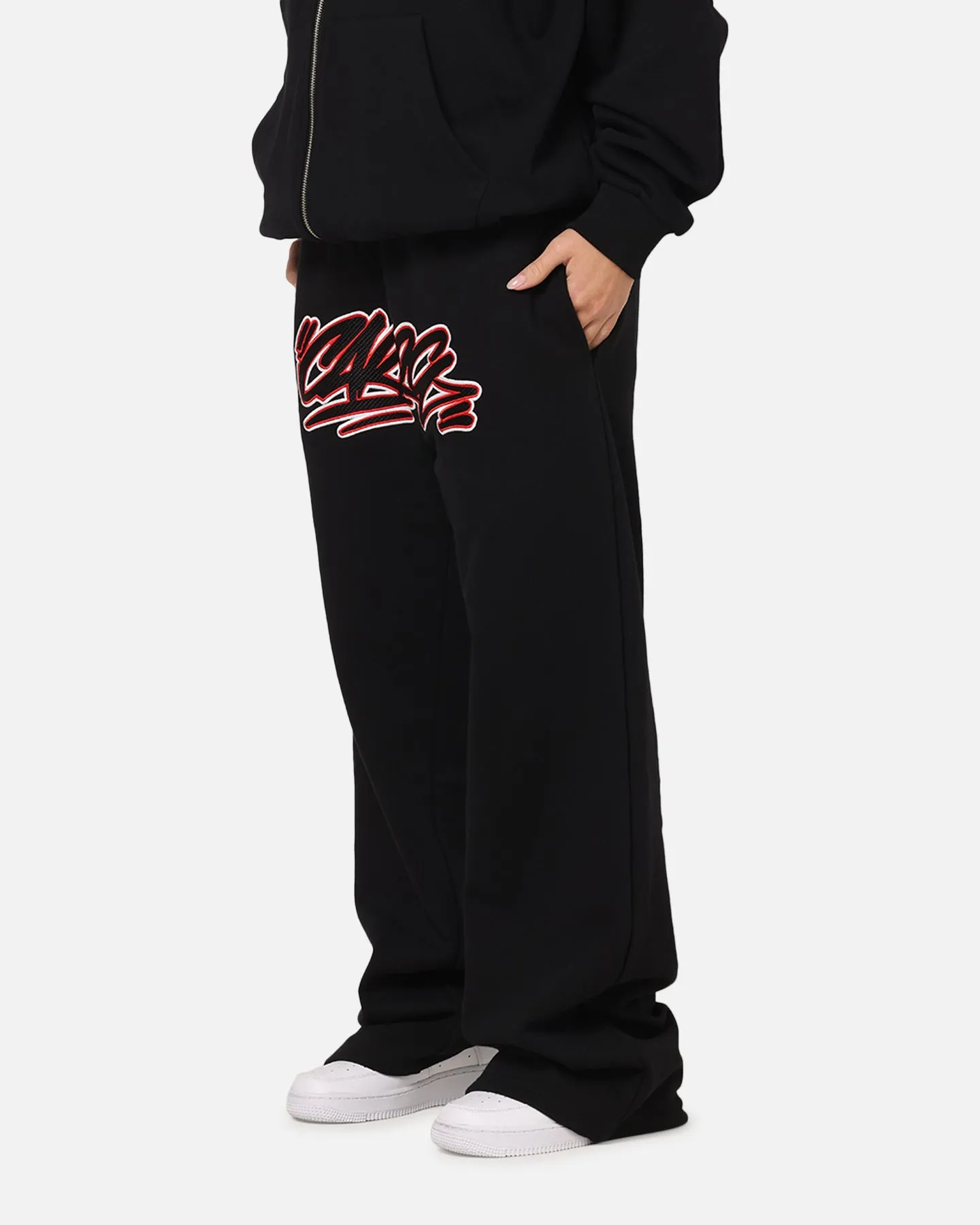 Carre Terrace Trackpants Black sold by Culture Kings product image thumbnail 5