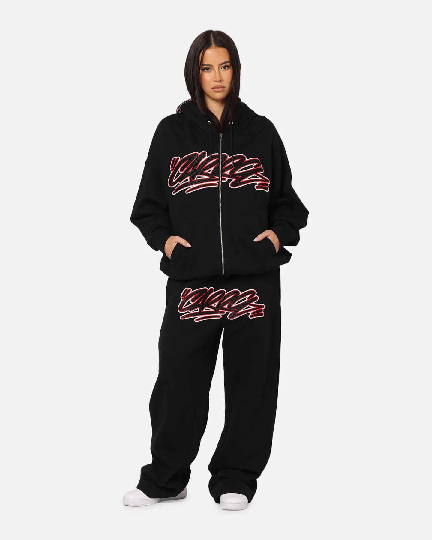 Carre Terrace Trackpants Black sold by Culture Kings product image thumbnail 2