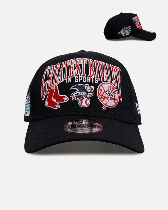 New Era New York Yankees Vs. Boston Red Sox 'The Greatest Rivalary' 9FORTY A-Frame Snapback Navy sold by Culture Kings