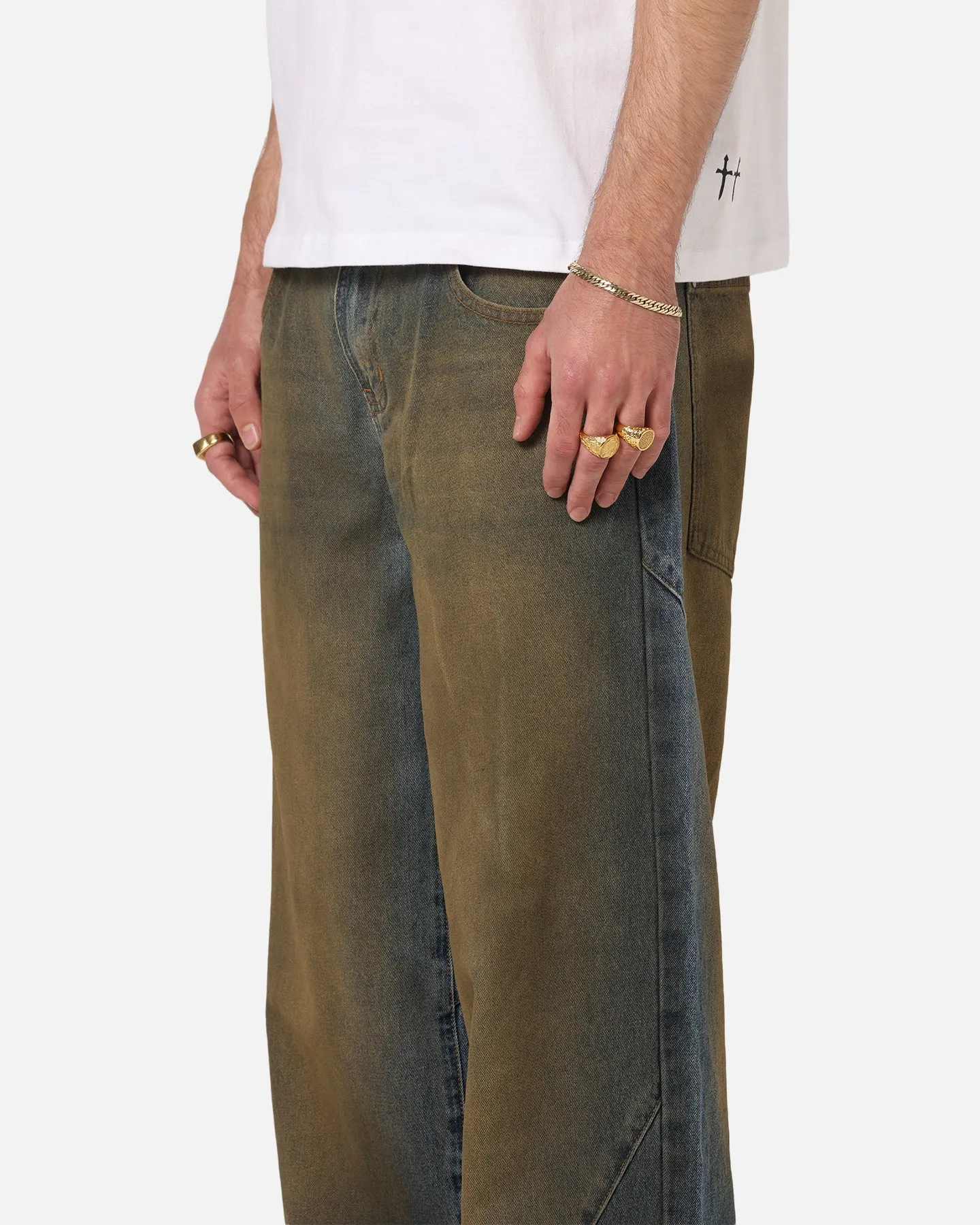 Saint Morta Amplus Dirty Jeans Real Dirty Blue sold by Culture Kings product image thumbnail 4
