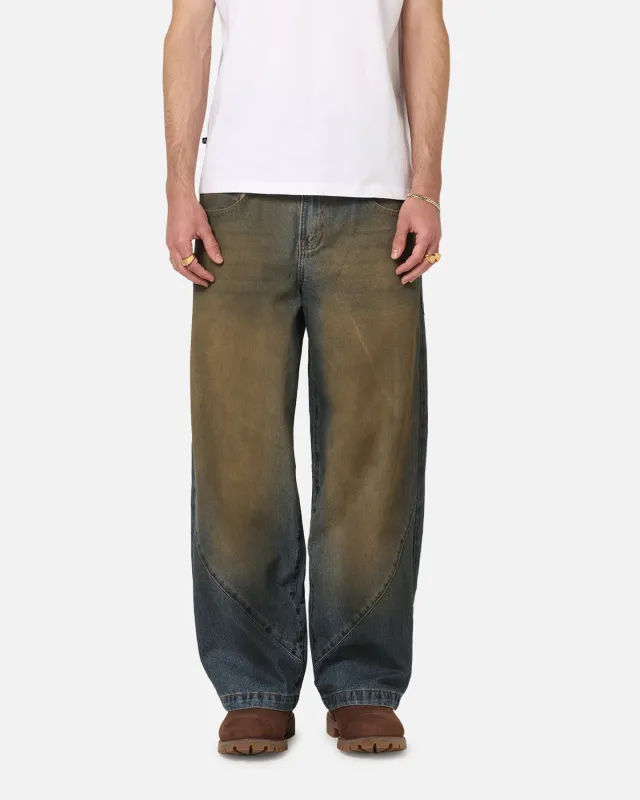 Saint Morta Amplus Dirty Jeans Real Dirty Blue sold by Culture Kings