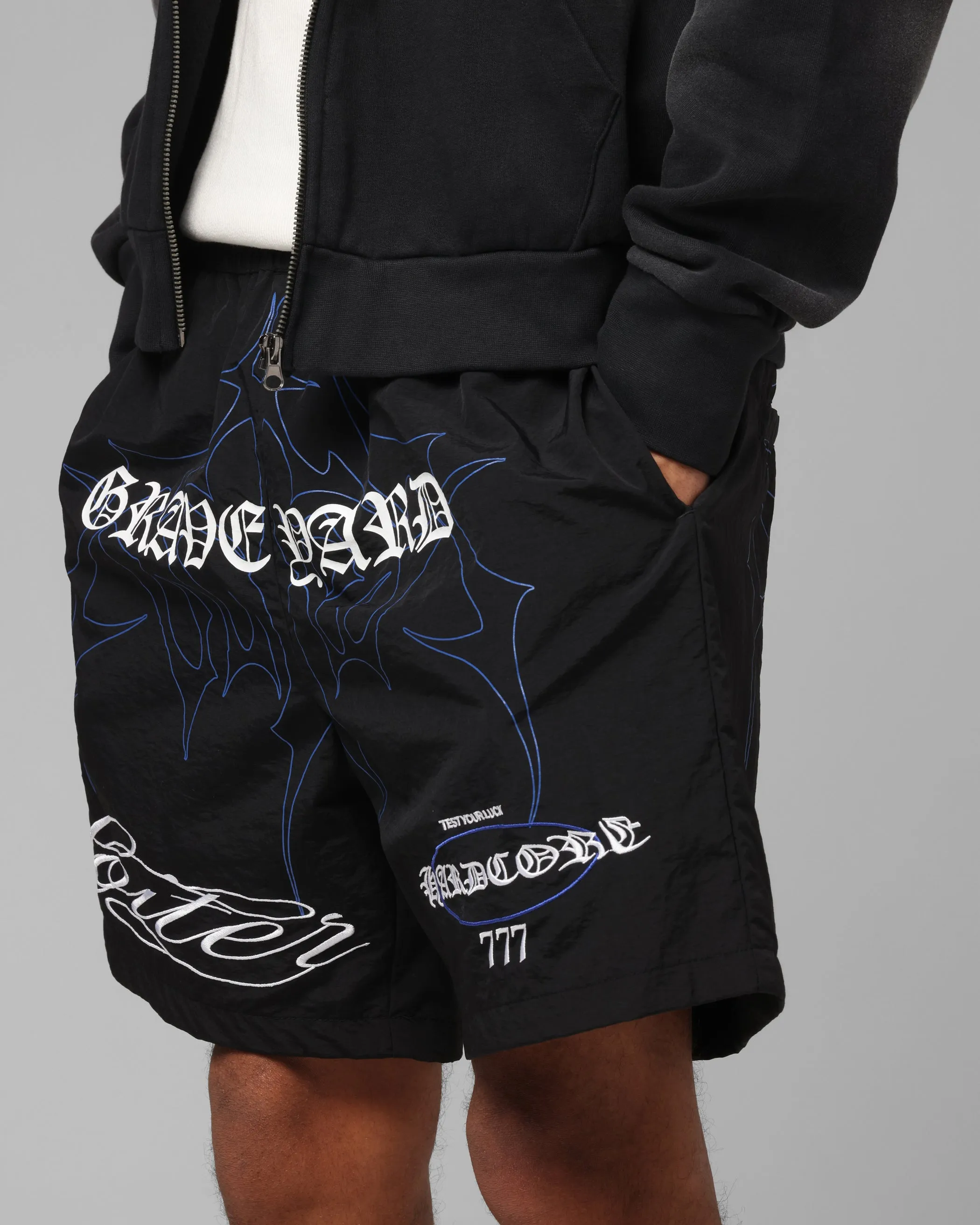 Loiter Hardcore Walk Shorts Black sold by Culture Kings product image thumbnail 3