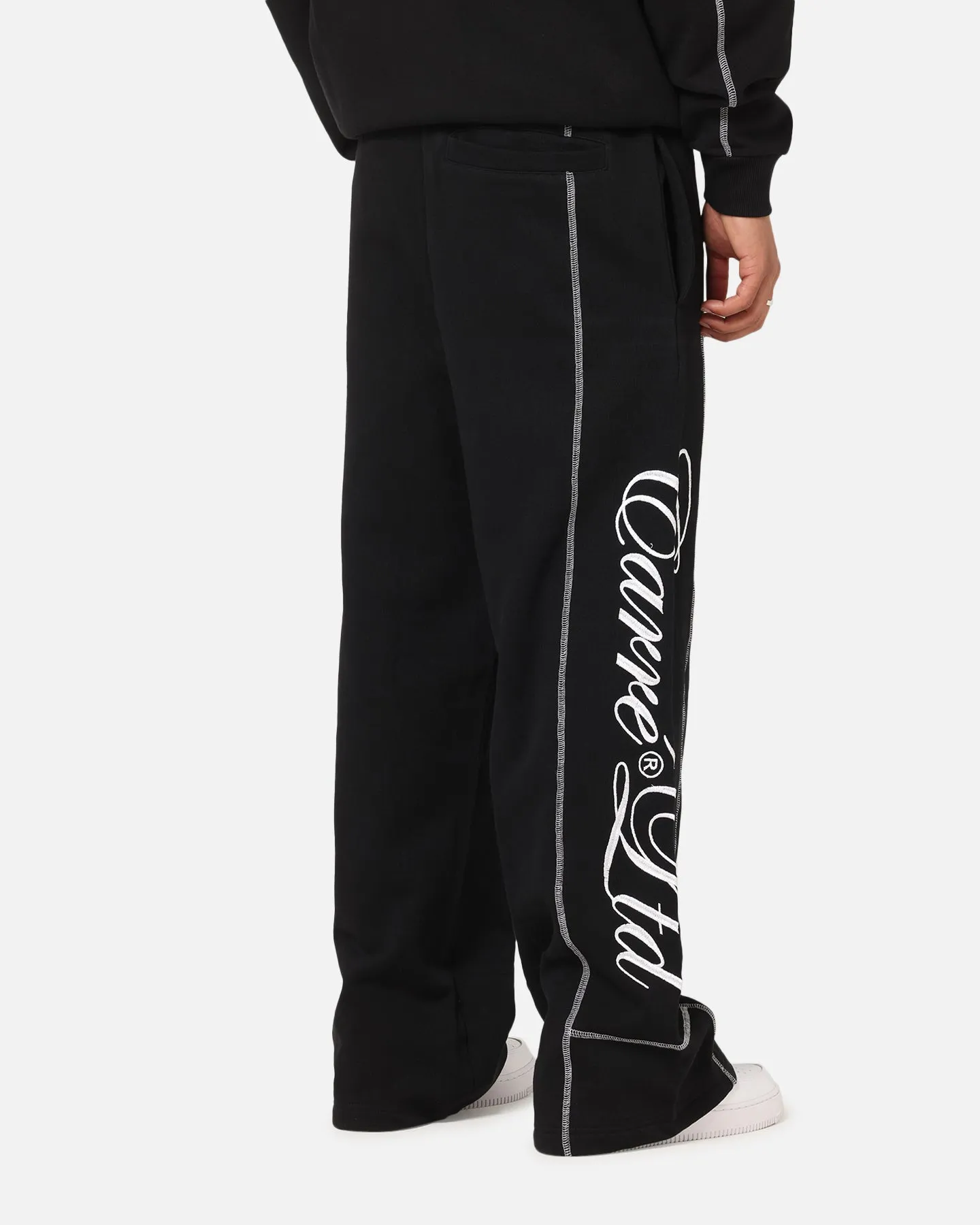 Carre Script Trackpants Black sold by Culture Kings product image thumbnail 4