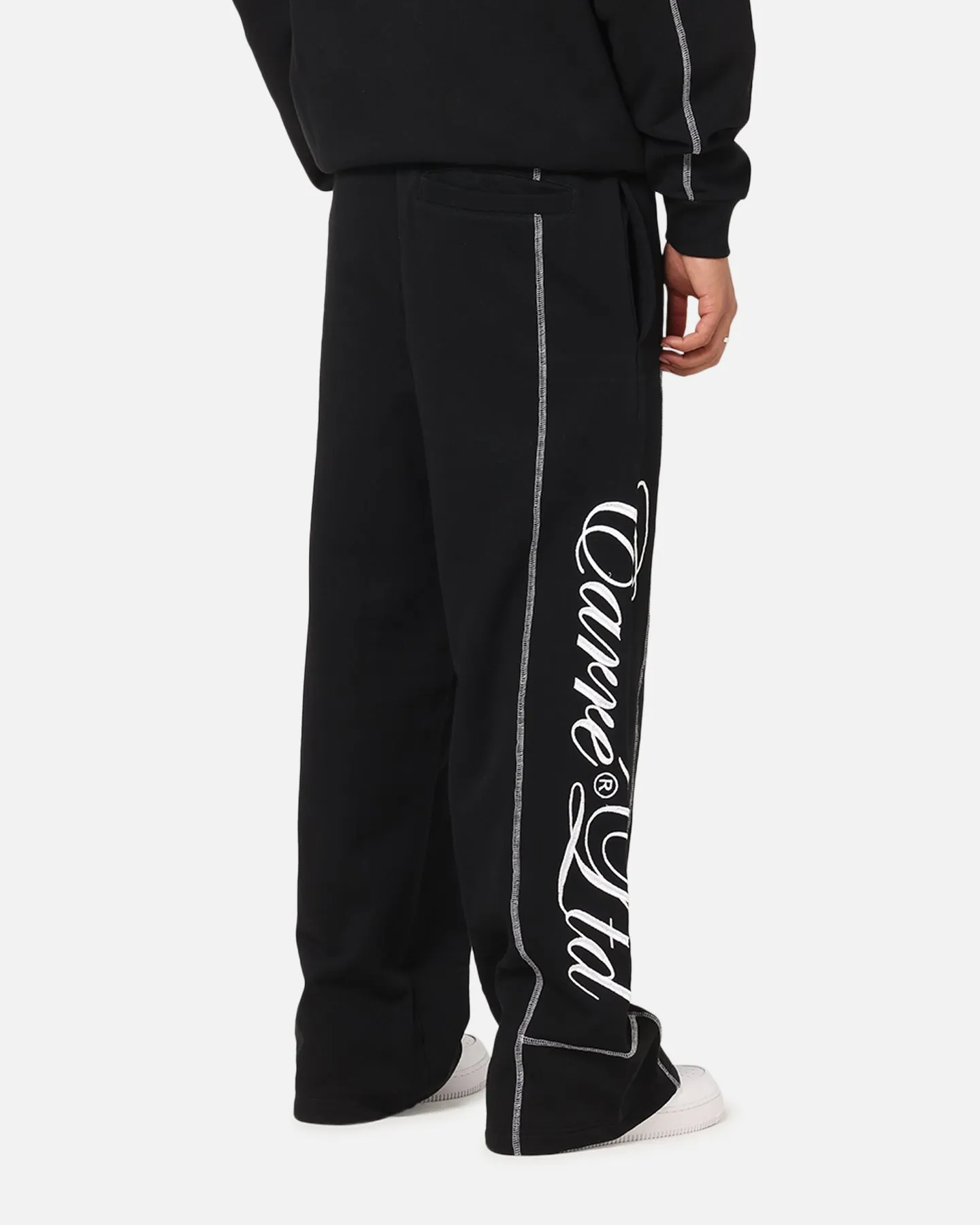 Carre Script Trackpants Black sold by Culture Kings product image thumbnail 5