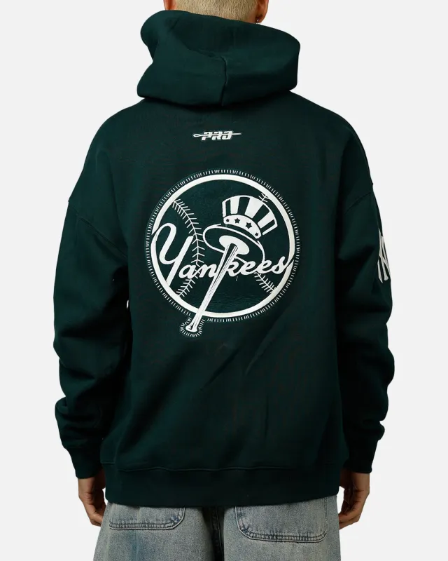 Pro Standard New York Yankees Tapestry 2.0 Hoodie Dark Green sold by Culture Kings