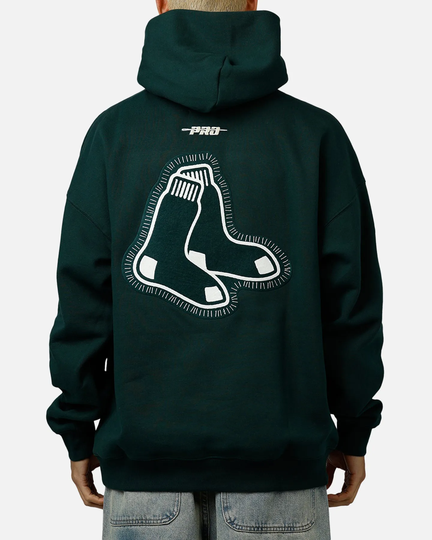 Pro Standard Boston Red Sox Tapestry 2.0 Hoodie Dark Green sold by Culture Kings