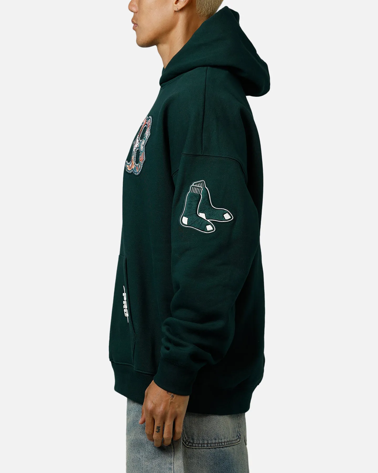 Pro Standard Boston Red Sox Tapestry 2.0 Hoodie Dark Green sold by Culture Kings product image thumbnail 5