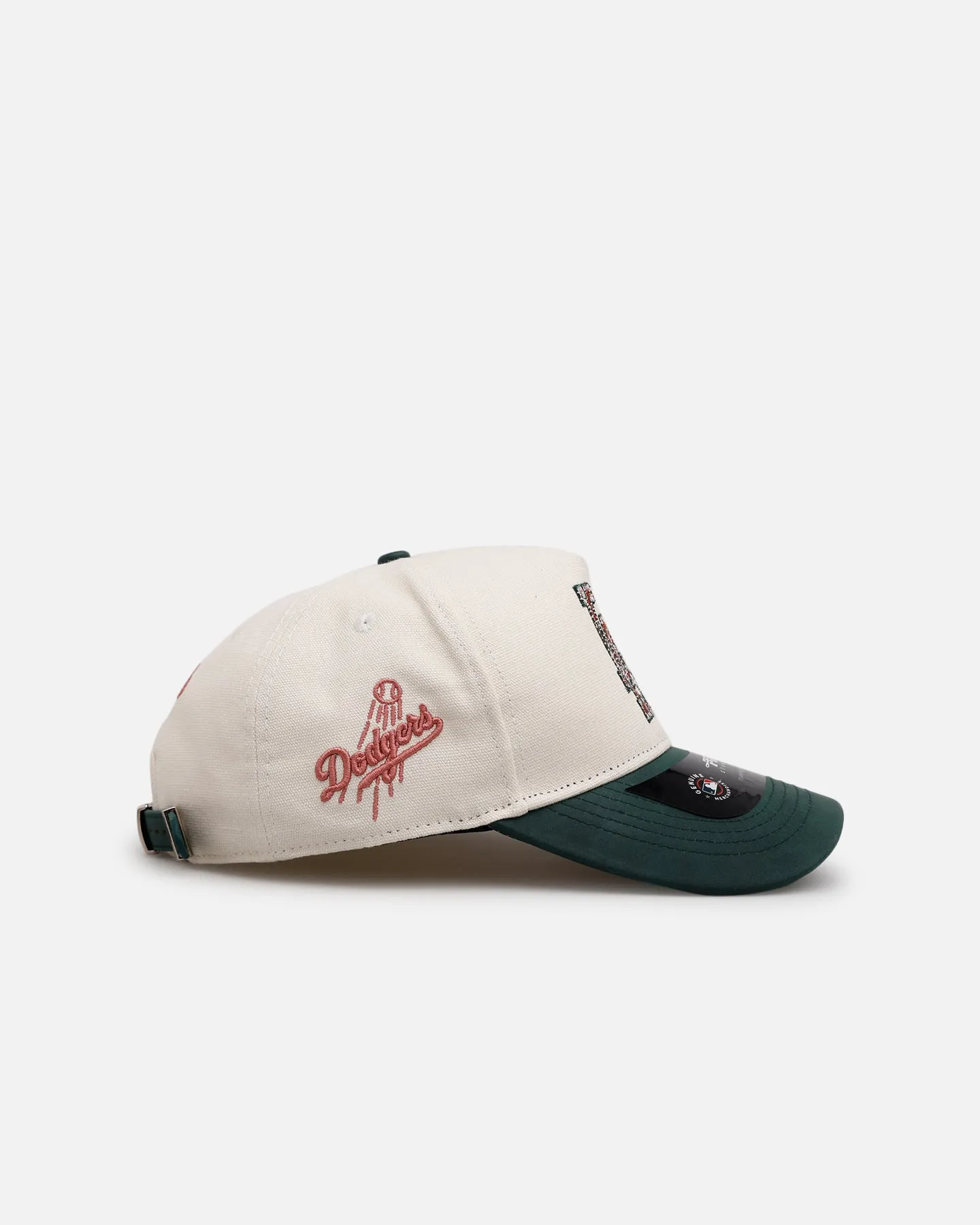 Pro Standard Los Angeles Dodgers 'Tapestry 2.0' Pinch Front Strapback Dark Green sold by Culture Kings product image thumbnail 4
