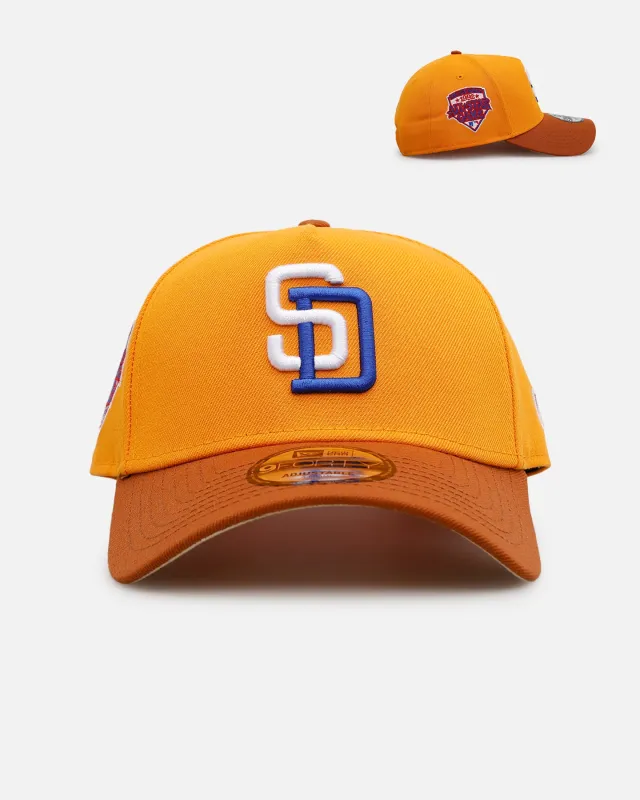 New Era San Diego Padres 'Beer' 9FORTY A-Frame Snapback Gold/Brown sold by Culture Kings