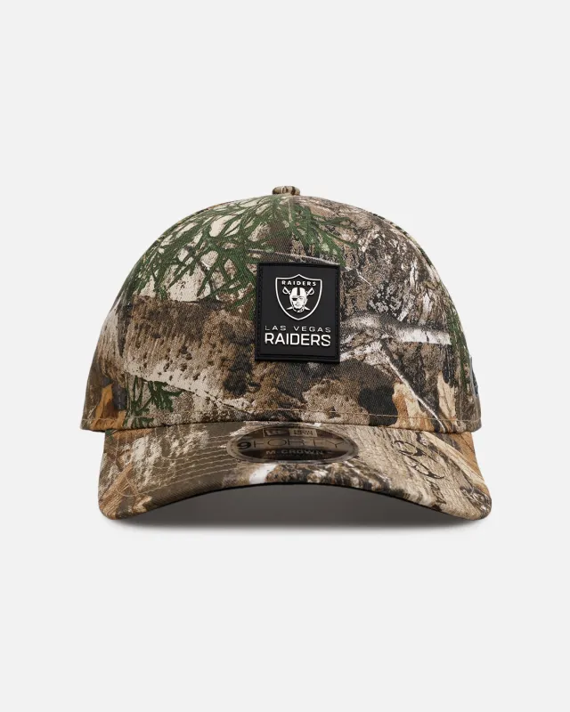 New Era Las Vegas Raiders 'Raiders Sideline' 9FORTY A-Frame Snapback Realtree Camo sold by Culture Kings