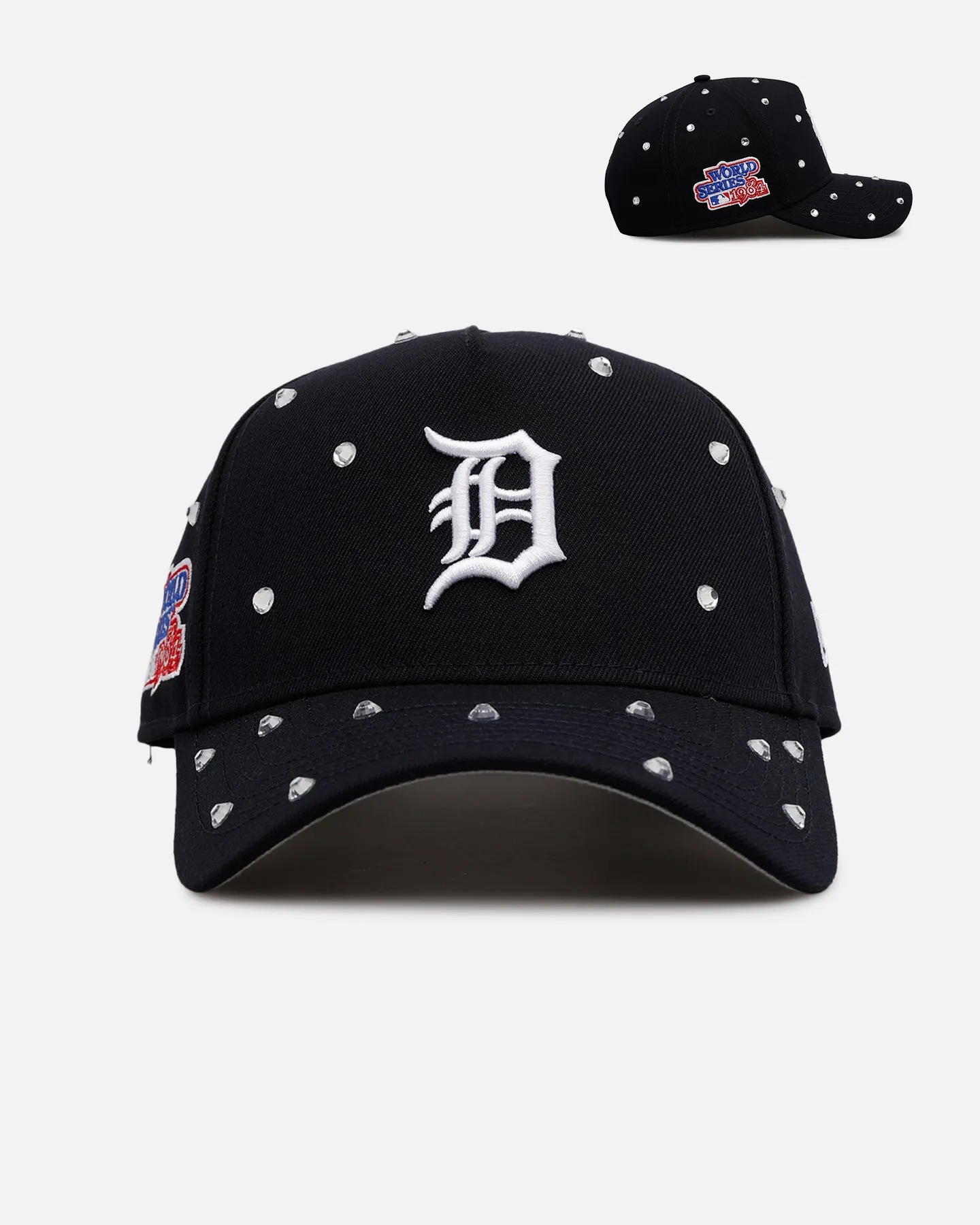 New Era Detroit Tigers 'Embellishment' 9FORTY A-Frame Snapback Navy sold by Culture Kings