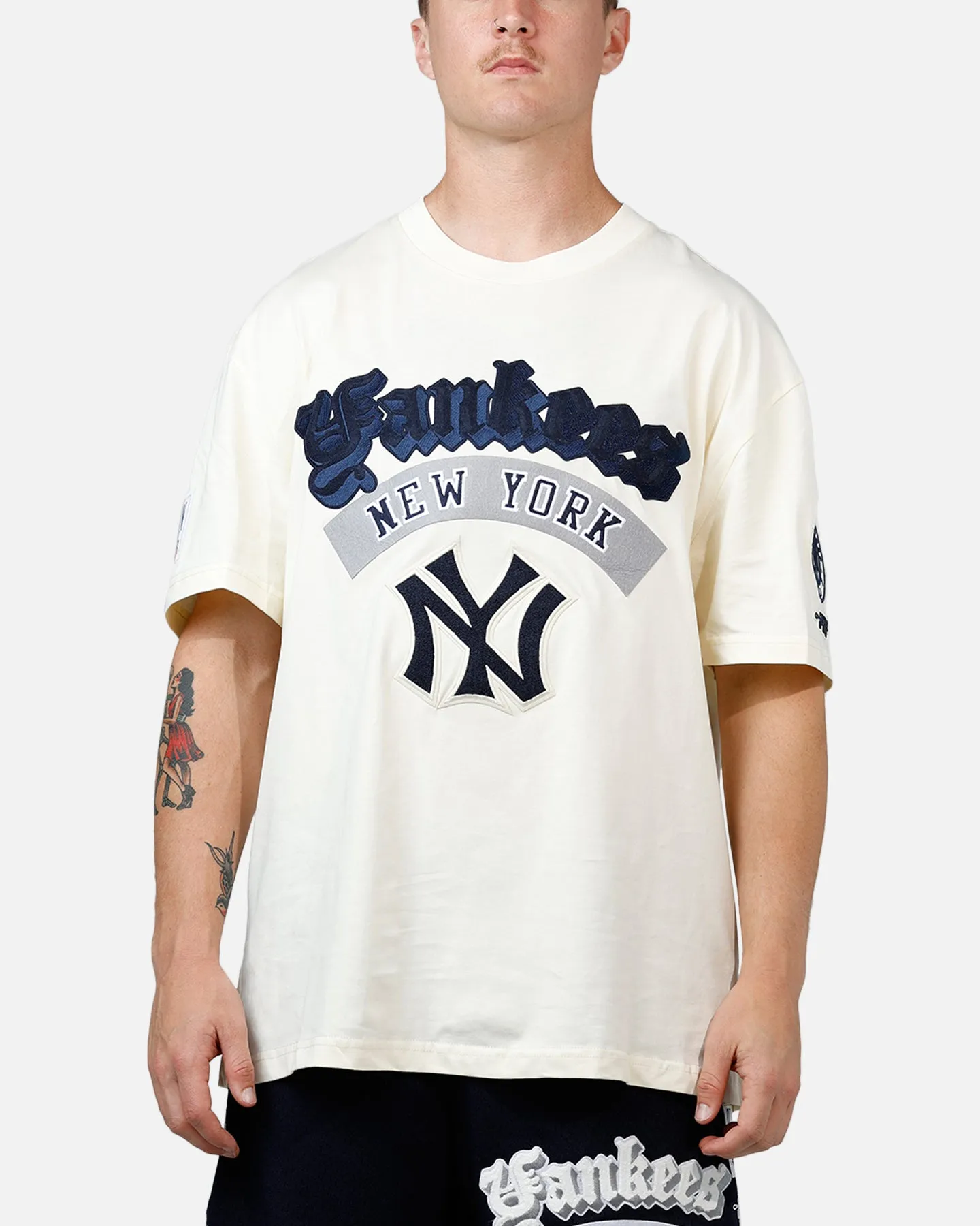 Pro Standard New York Yankees Best Of T-Shirt Eggshell sold by Culture Kings