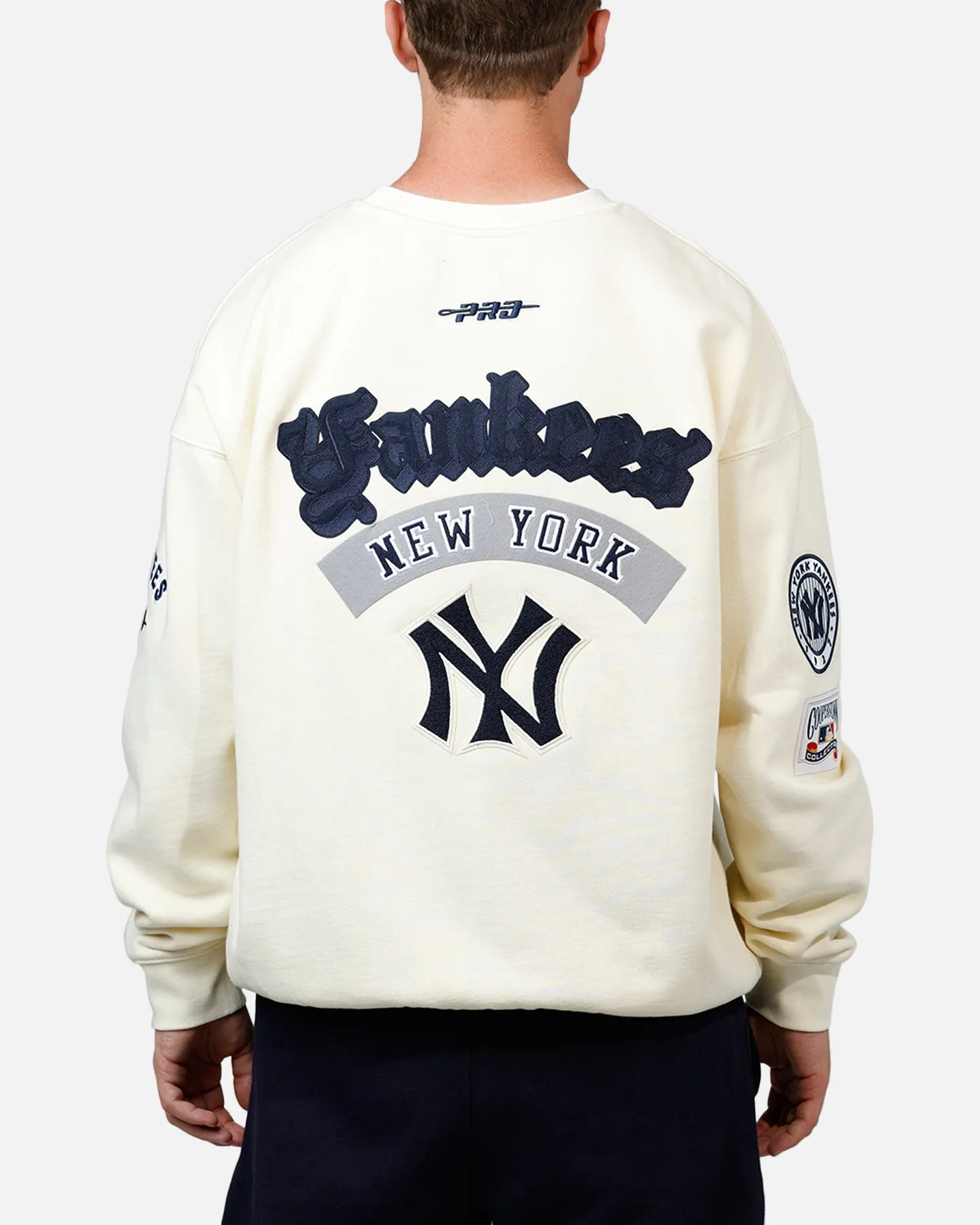 Pro Standard New York Yankees Best Of Crewneck Eggshell sold by Culture Kings