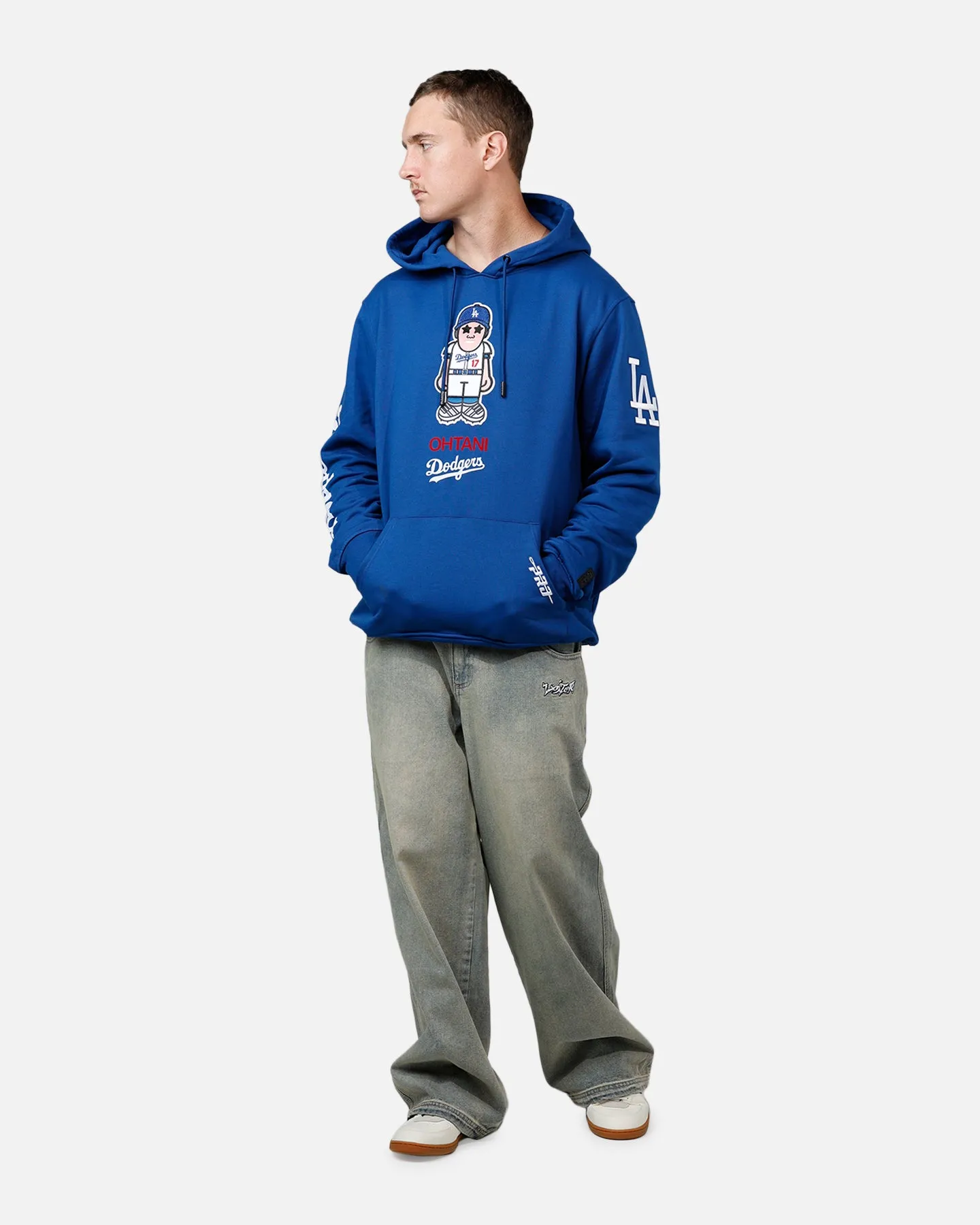 Pro Standard Los Angeles Dodgers Shohei Ohtani Avatar Hoodie Blue sold by Culture Kings product image thumbnail 3
