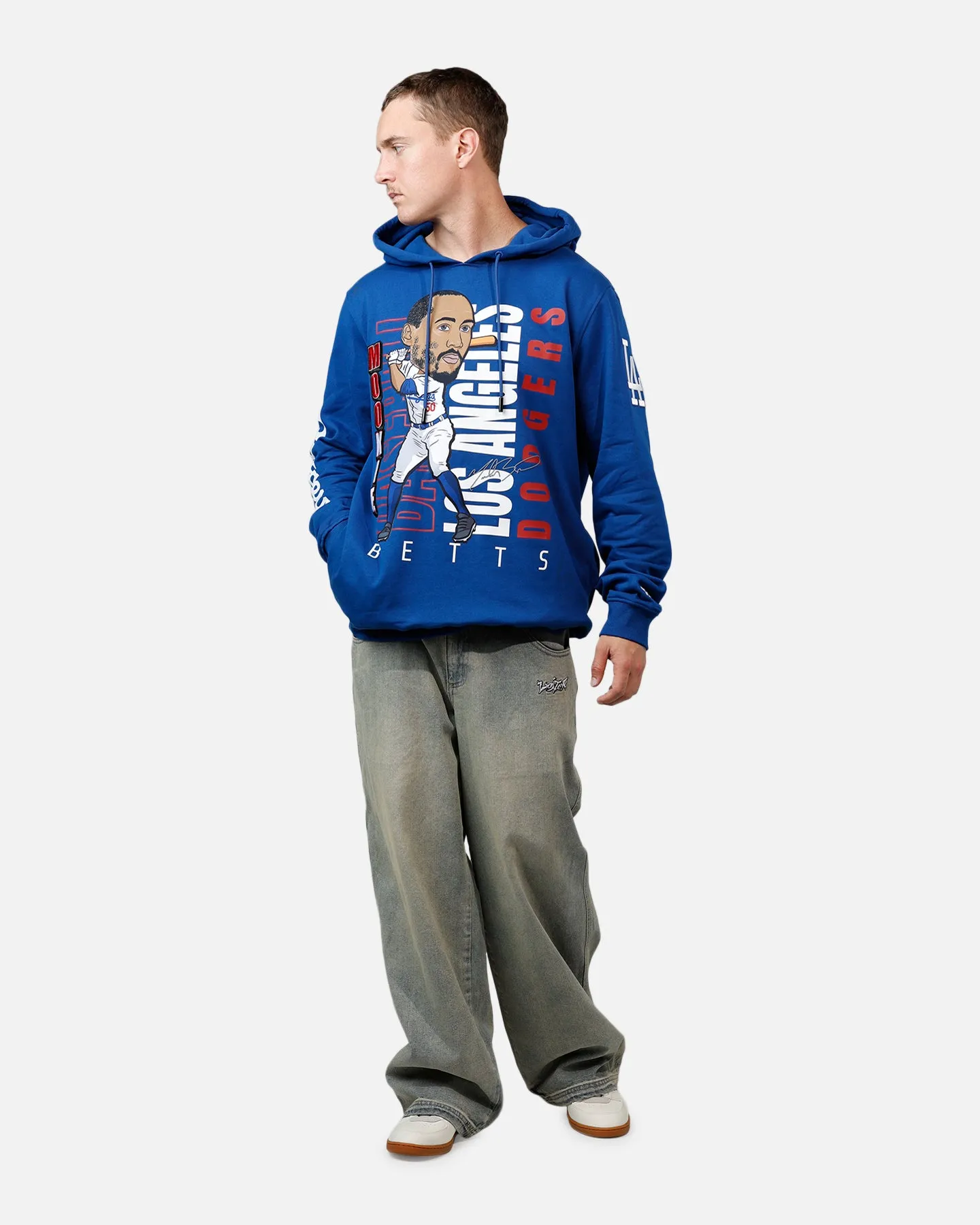 Pro Standard Los Angeles Dodgers Mookie Betts Avatar Hoodie Blue sold by Culture Kings product image thumbnail 3