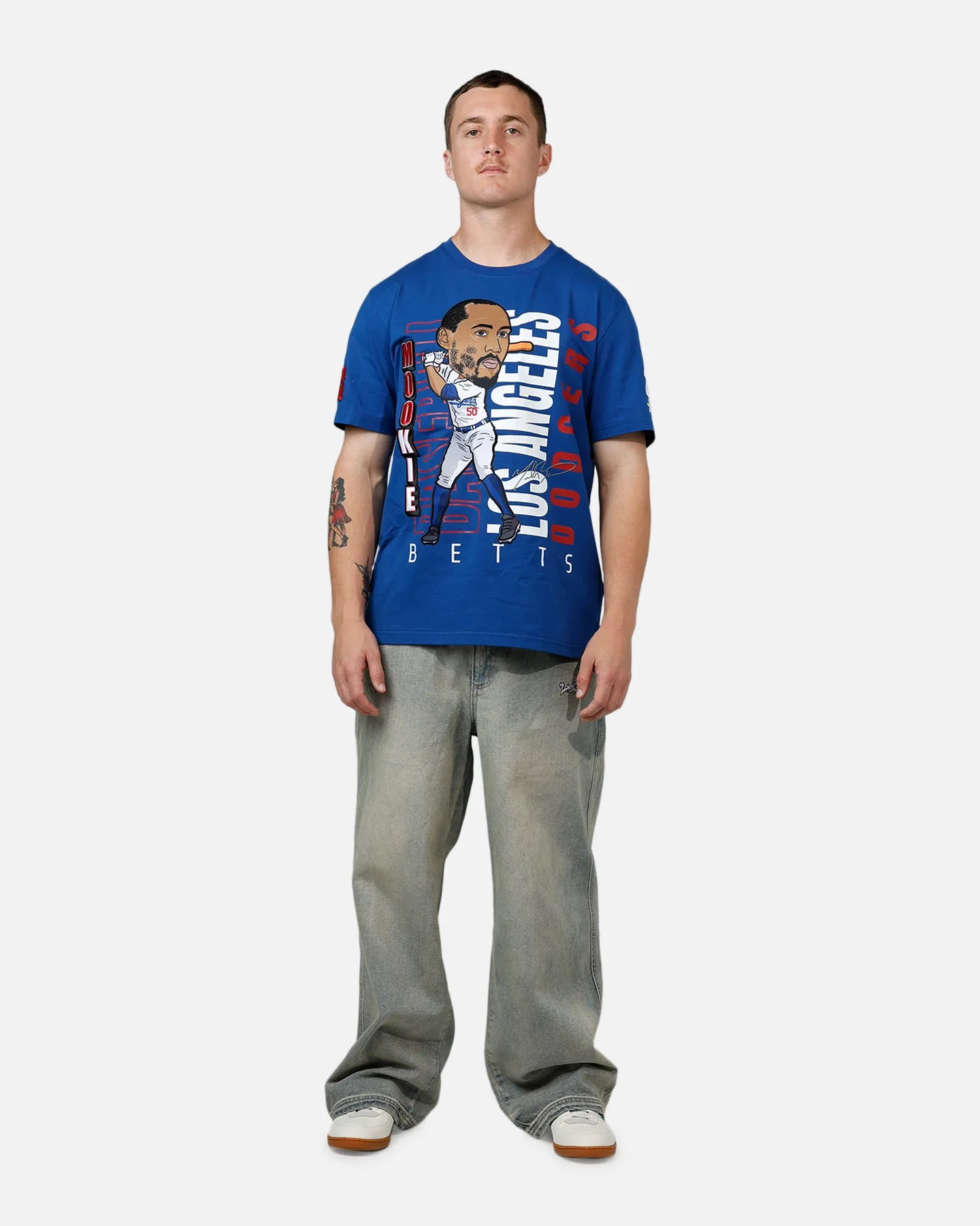 Pro Standard Los Angeles Dodgers Mookie Betts Avatar T-Shirt Blue sold by Culture Kings product image thumbnail 3