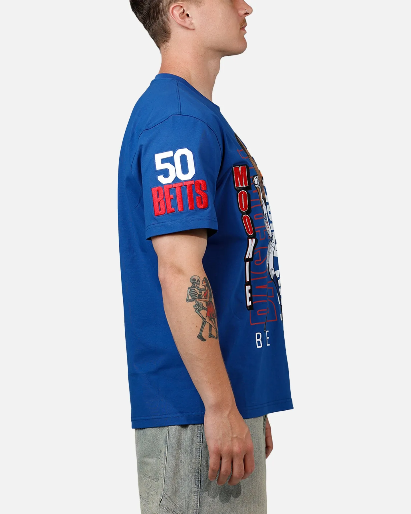 Pro Standard Los Angeles Dodgers Mookie Betts Avatar T-Shirt Blue sold by Culture Kings product image thumbnail 4