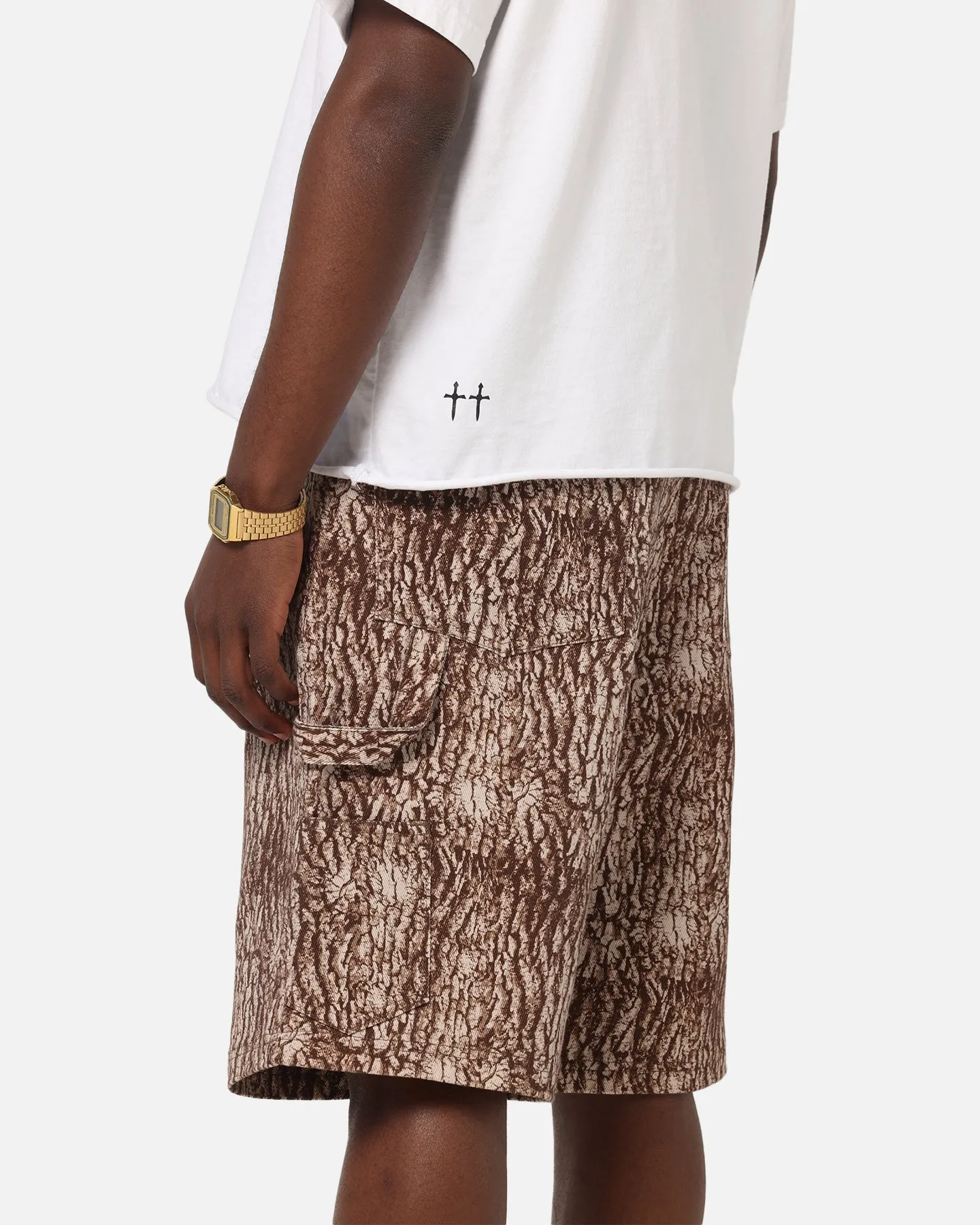 Carre Carpenter Jorts Tree Bark sold by Culture Kings product image thumbnail 3