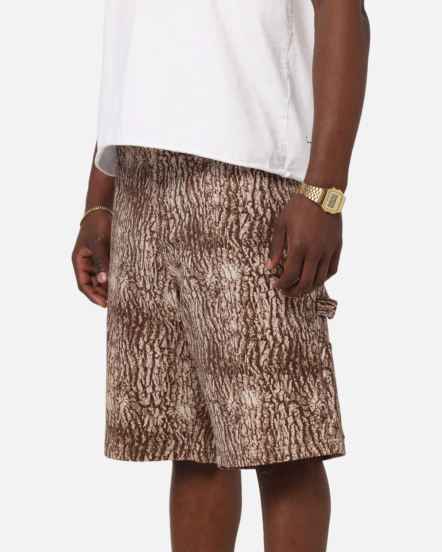 Carre Carpenter Jorts Tree Bark sold by Culture Kings product image thumbnail 4