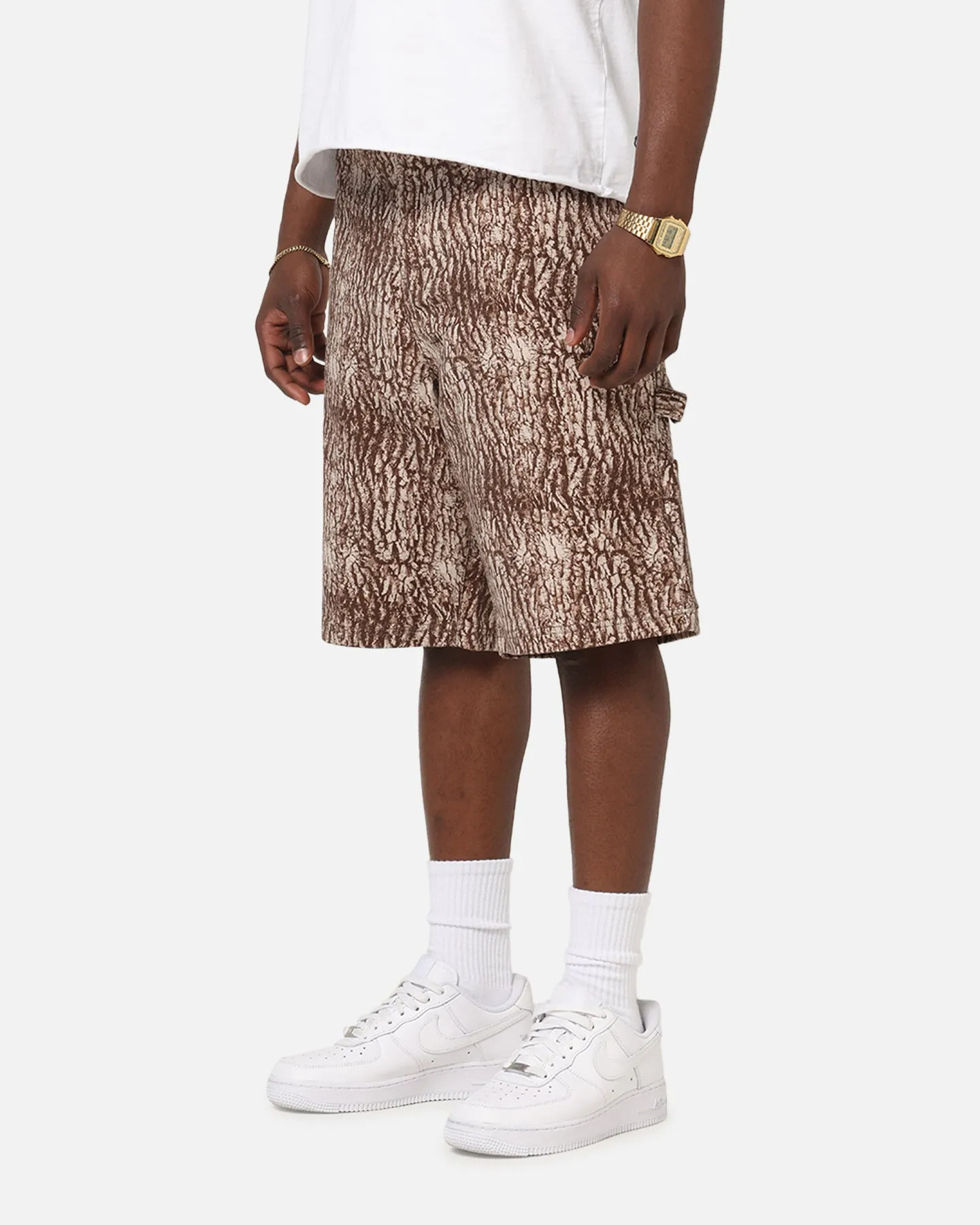 Carre Carpenter Jorts Tree Bark sold by Culture Kings product image thumbnail 5