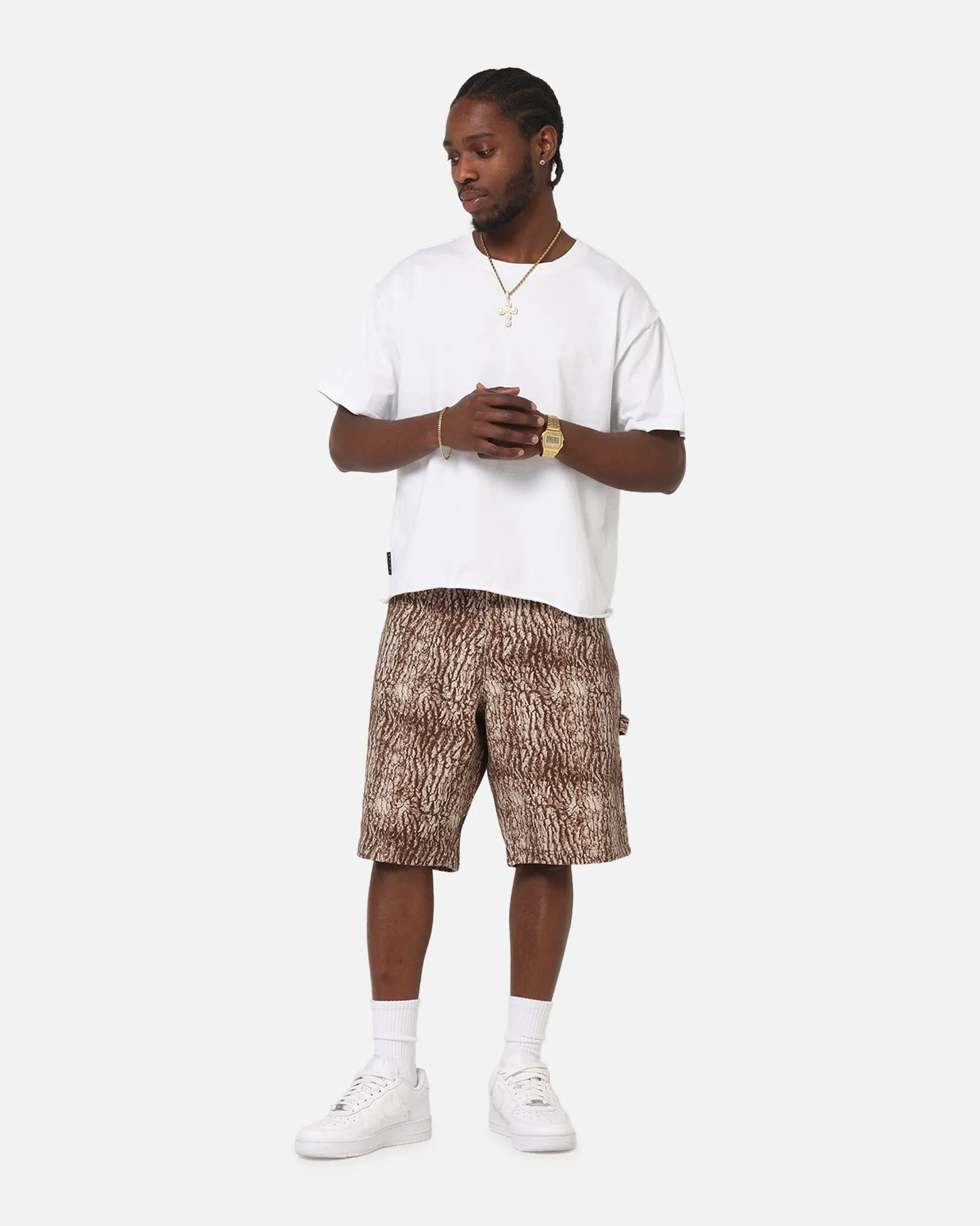 Carre Carpenter Jorts Tree Bark sold by Culture Kings product image thumbnail 2