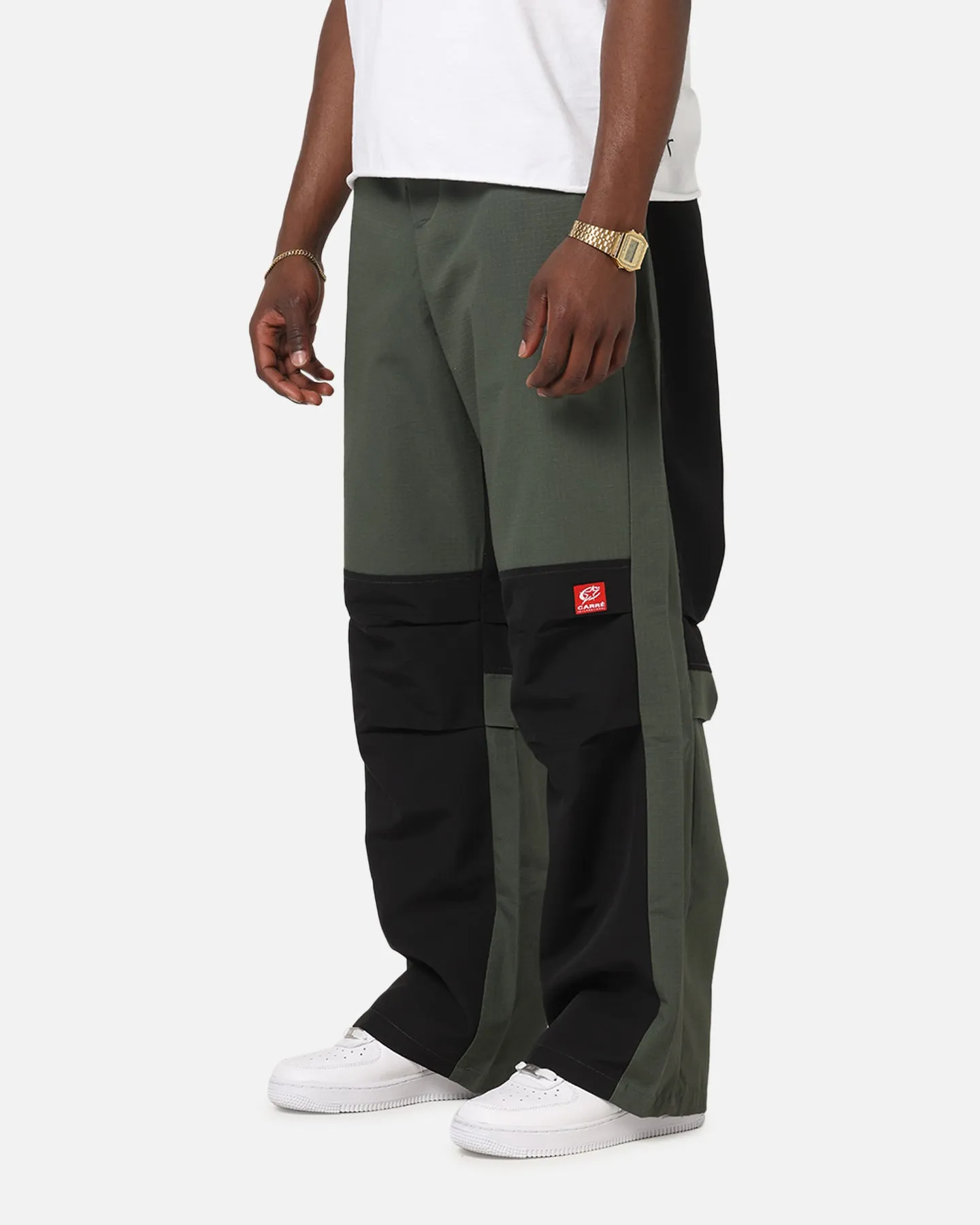 Carre Avalanche Baggy Pants Khaki/Black sold by Culture Kings product image thumbnail 5