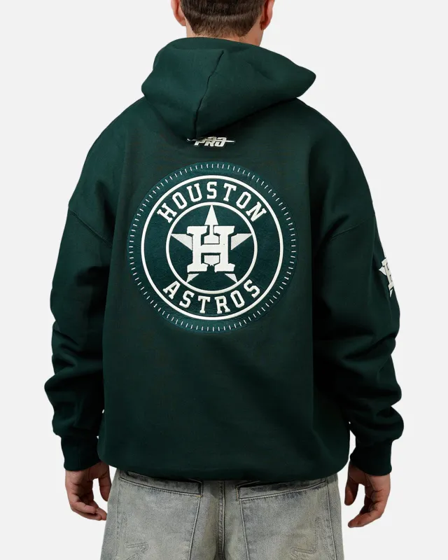 Pro Standard Houston Astros Tapestry 2.0 Hoodie Dark Green sold by Culture Kings