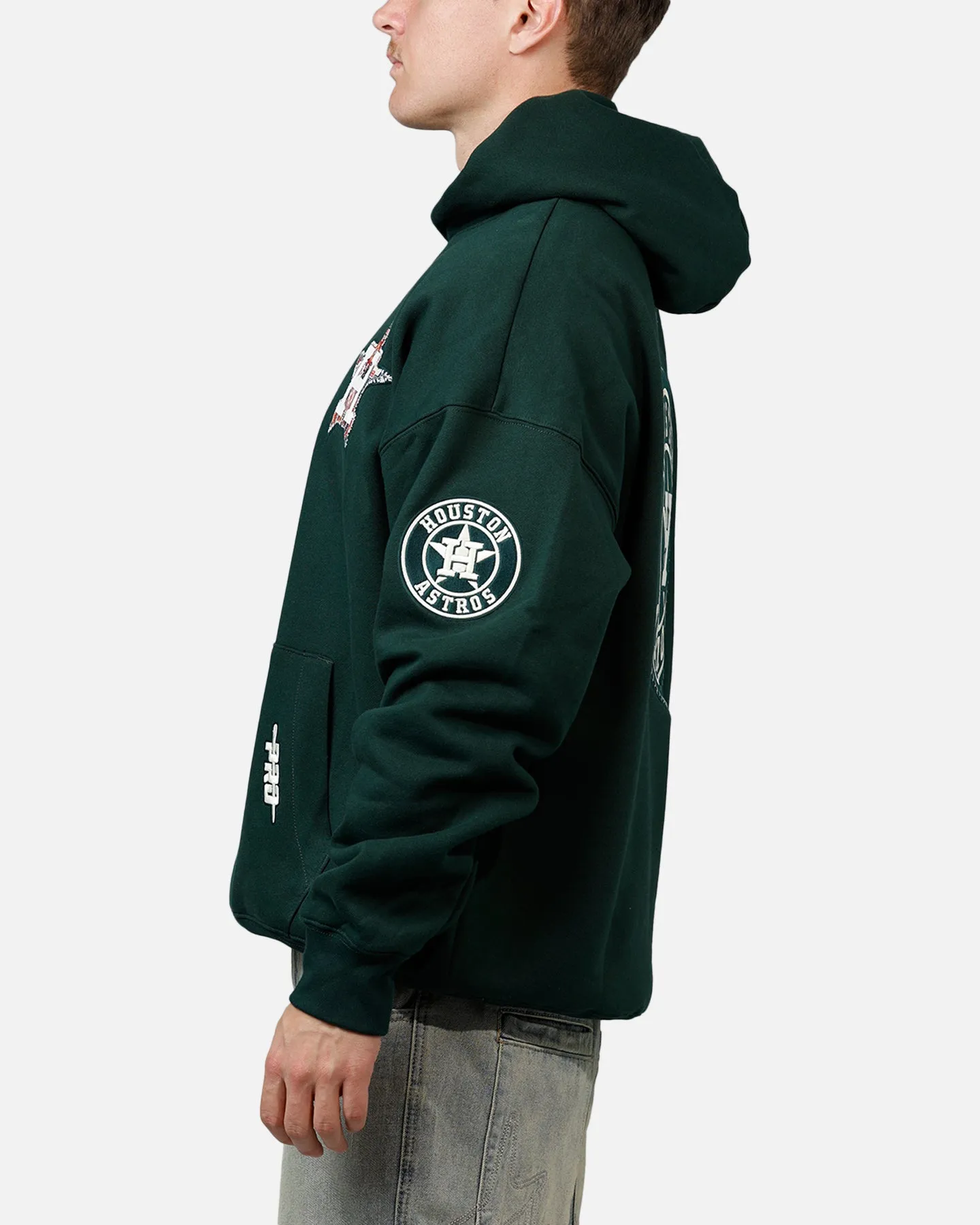 Pro Standard Houston Astros Tapestry 2.0 Hoodie Dark Green sold by Culture Kings product image thumbnail 5