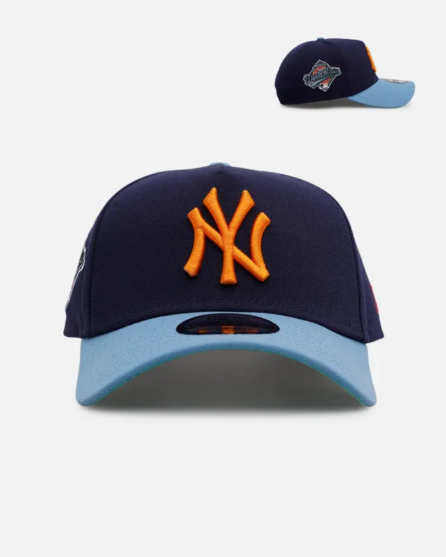 New Era New York Yankees 'Coral' 9FORTY A-Frame Snapback Navy/Sky sold by Culture Kings