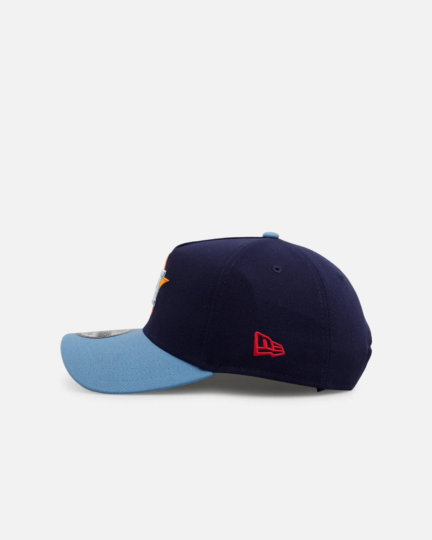 New Era Houston Astros 'Coral' 9FORTY A-Frame Snapback Navy/Sky sold by Culture Kings product image thumbnail 4
