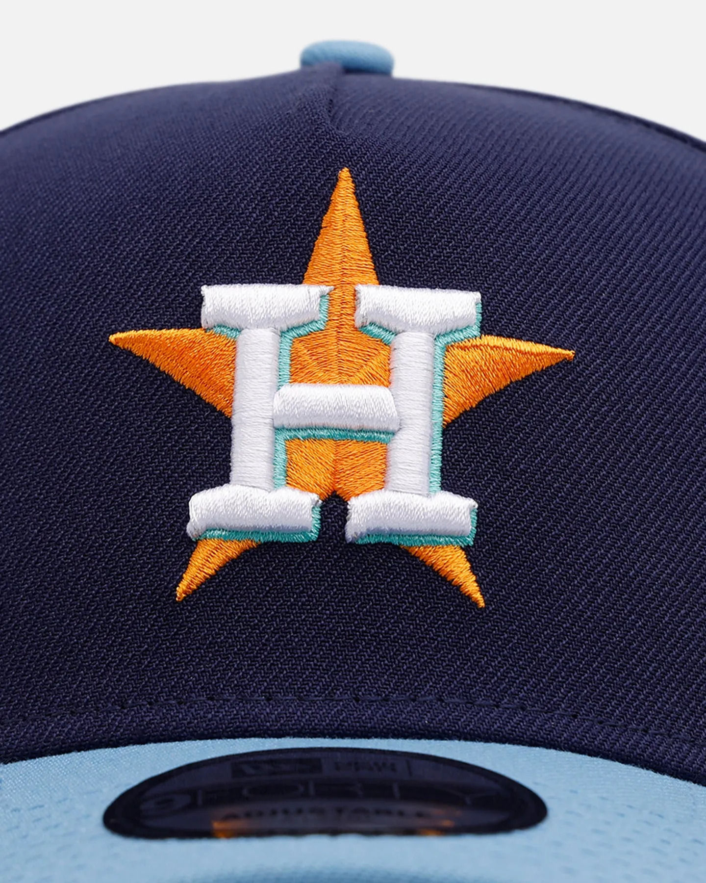 New Era Houston Astros 'Coral' 9FORTY A-Frame Snapback Navy/Sky sold by Culture Kings product image thumbnail 5