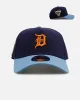 New Era Detroit Tigers 'Coral' 9FORTY A-Frame Snapback Navy/Sky sold by Culture Kings