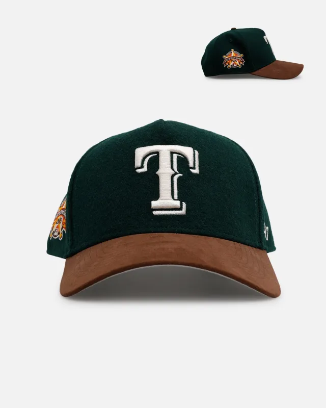 47 Brand Texas Rangers 'Fall Leaves' 47 Offside Snapback Green/Brown sold by Culture Kings