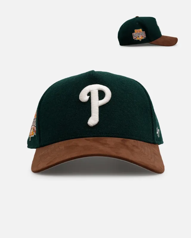 47 Brand Philadelphia Phillies 'Fall Leaves' 47 Offside Snapback Green/Brown sold by Culture Kings