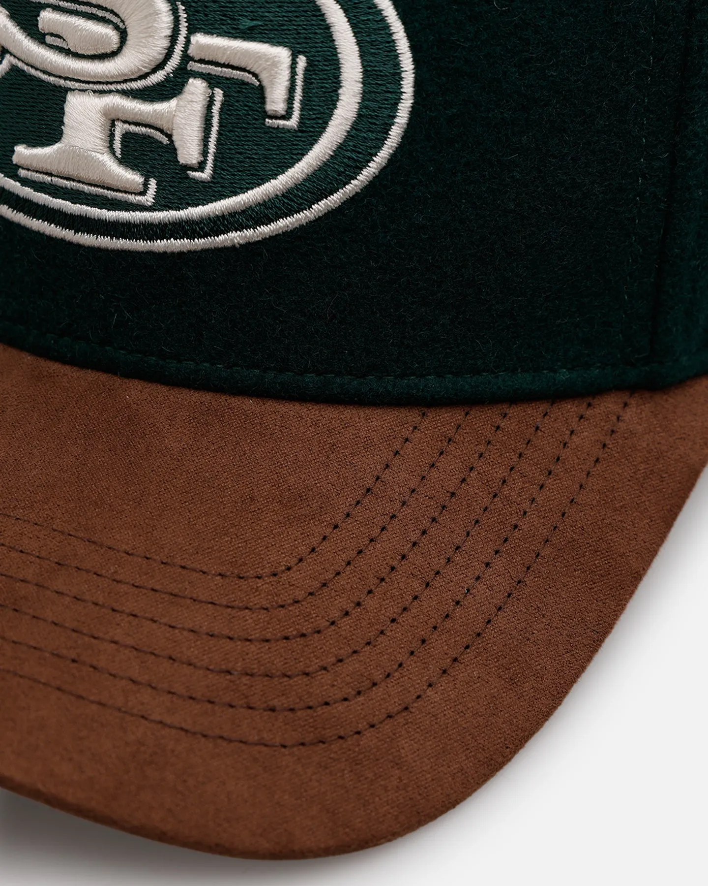 47 Brand San Francisco 49ers 'Fall Leaves' Clean Up Strapback Green/Brown sold by Culture Kings product image thumbnail 3