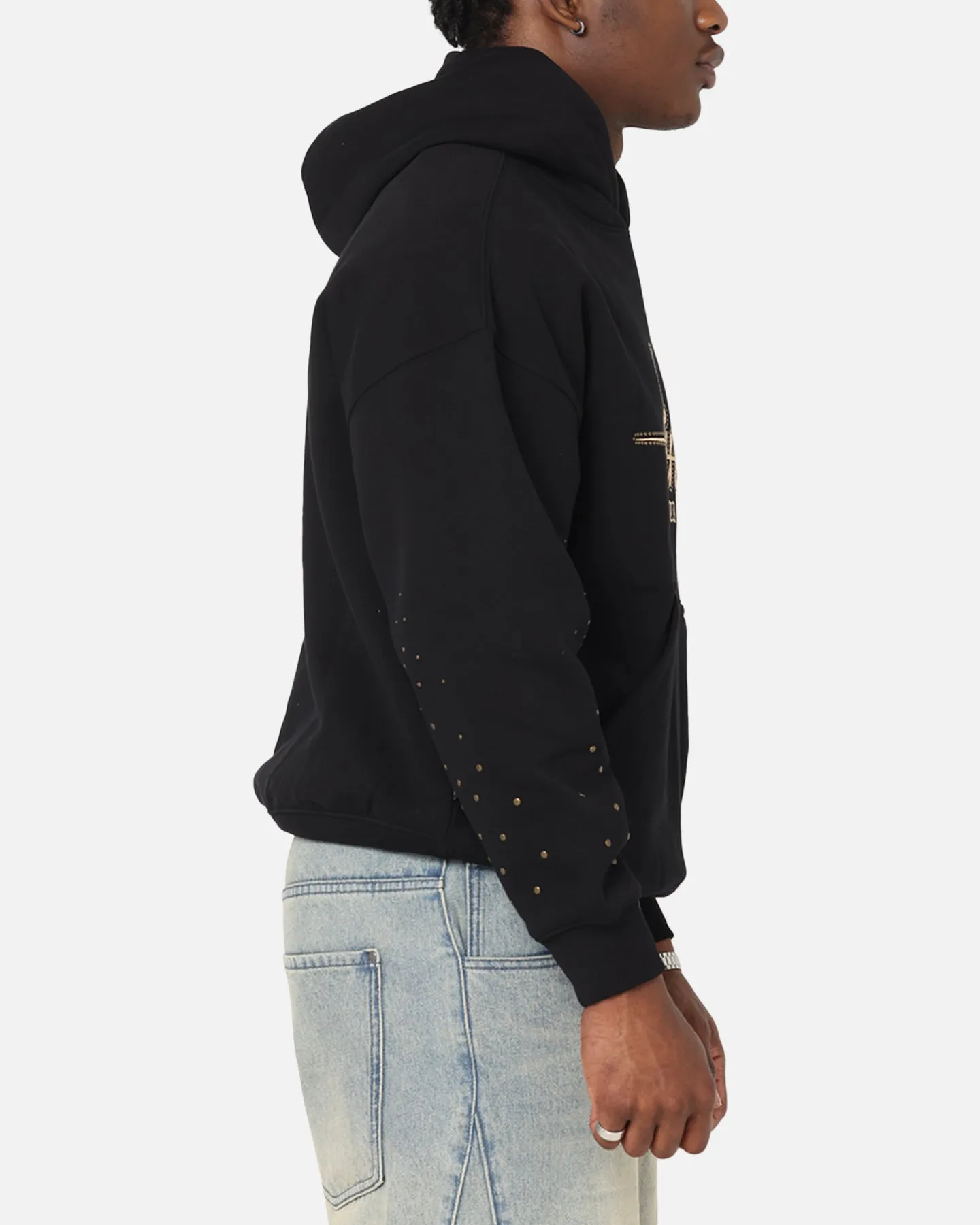 Saint Morta Rodeo Drive Boxy Hoodie Black sold by Culture Kings product image thumbnail 4
