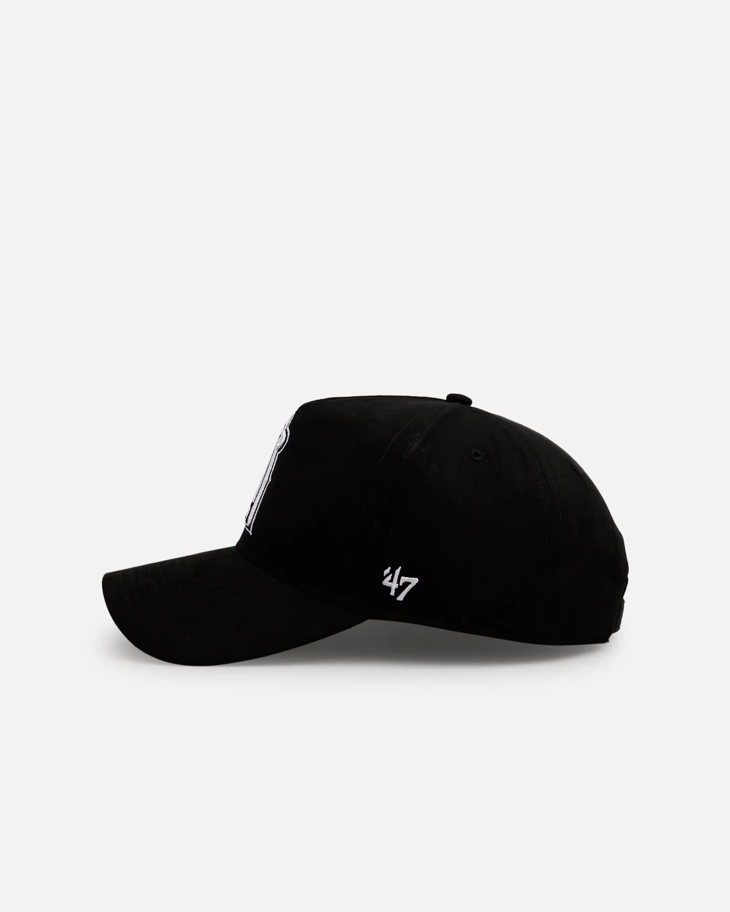 47 Brand Los Angeles Angels 'Ultrasuede' 47 MVP Strapback Black/White sold by Culture Kings product image thumbnail 5
