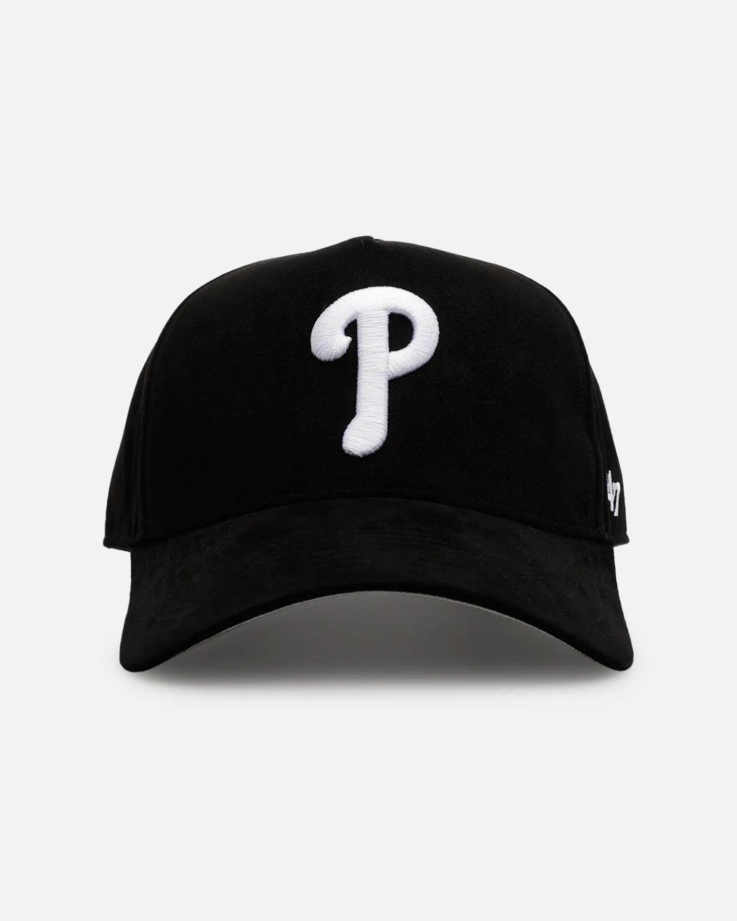 47 Brand Philadelphia Phillies 'Ultrasuede' 47 MVP Strapback Black/White sold by Culture Kings
