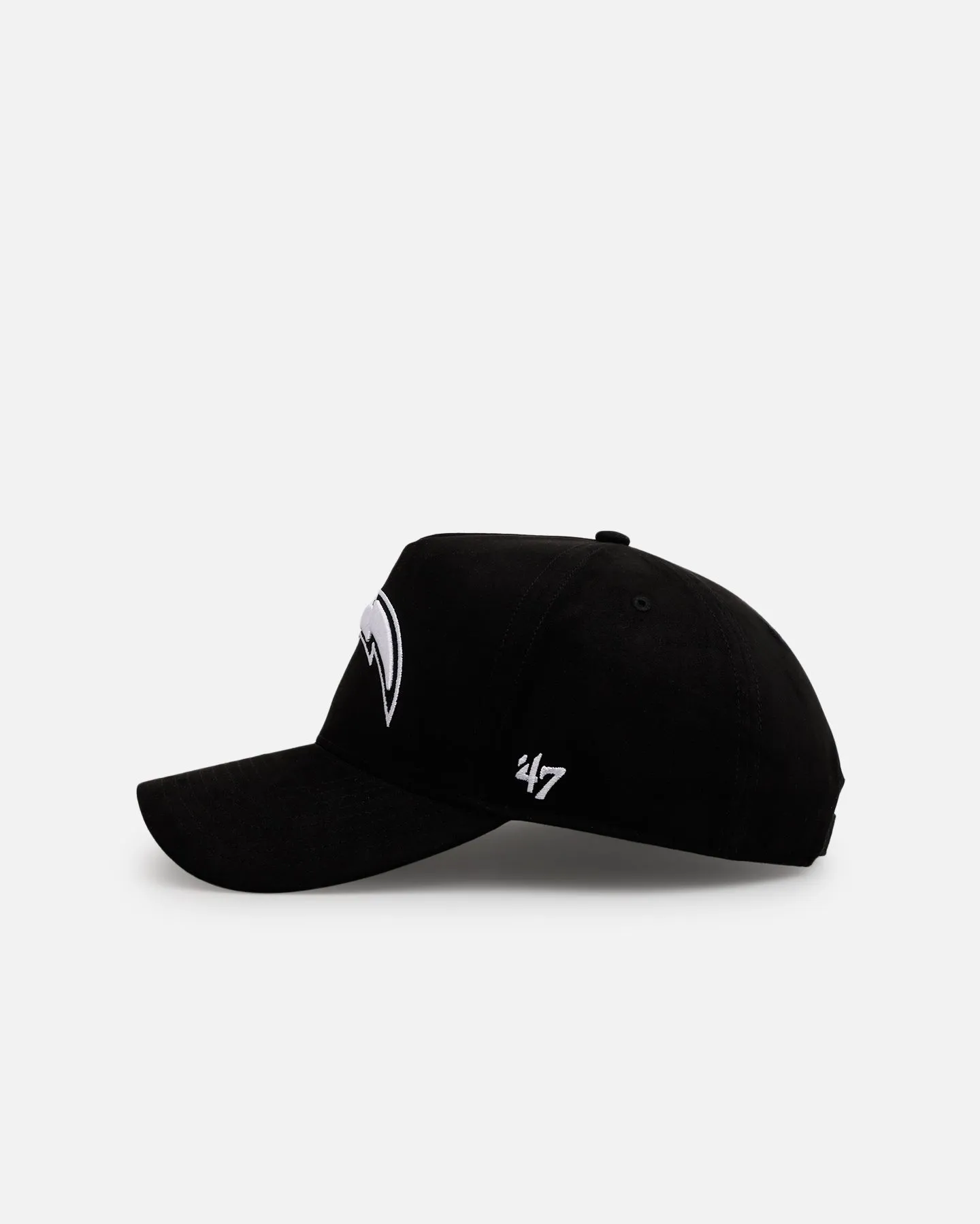 47 Brand Los Angeles Chargers 'Ultrasuede' 47 MVP Strapback Black/White sold by Culture Kings product image thumbnail 5