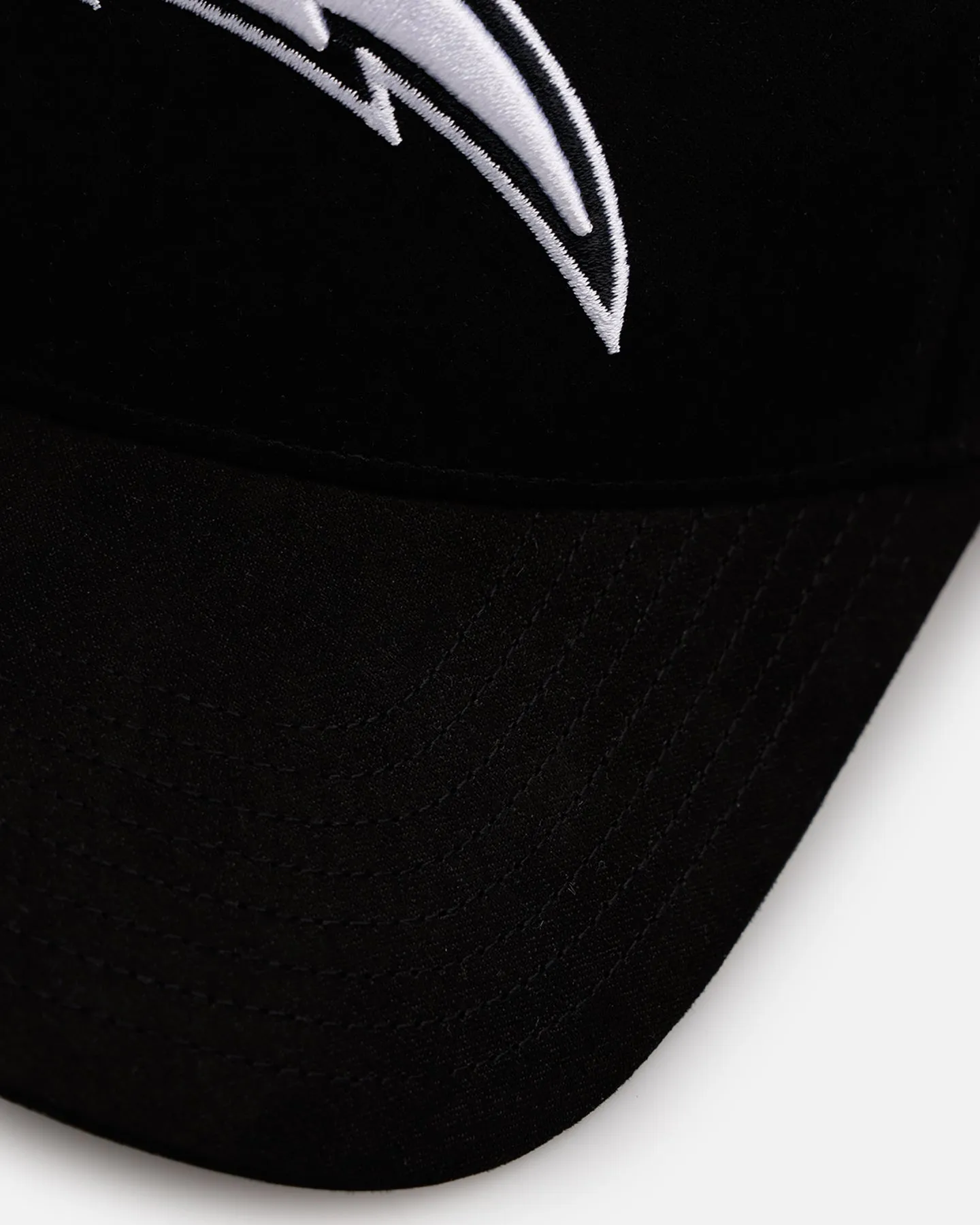 47 Brand Los Angeles Chargers 'Ultrasuede' 47 MVP Strapback Black/White sold by Culture Kings product image thumbnail 2