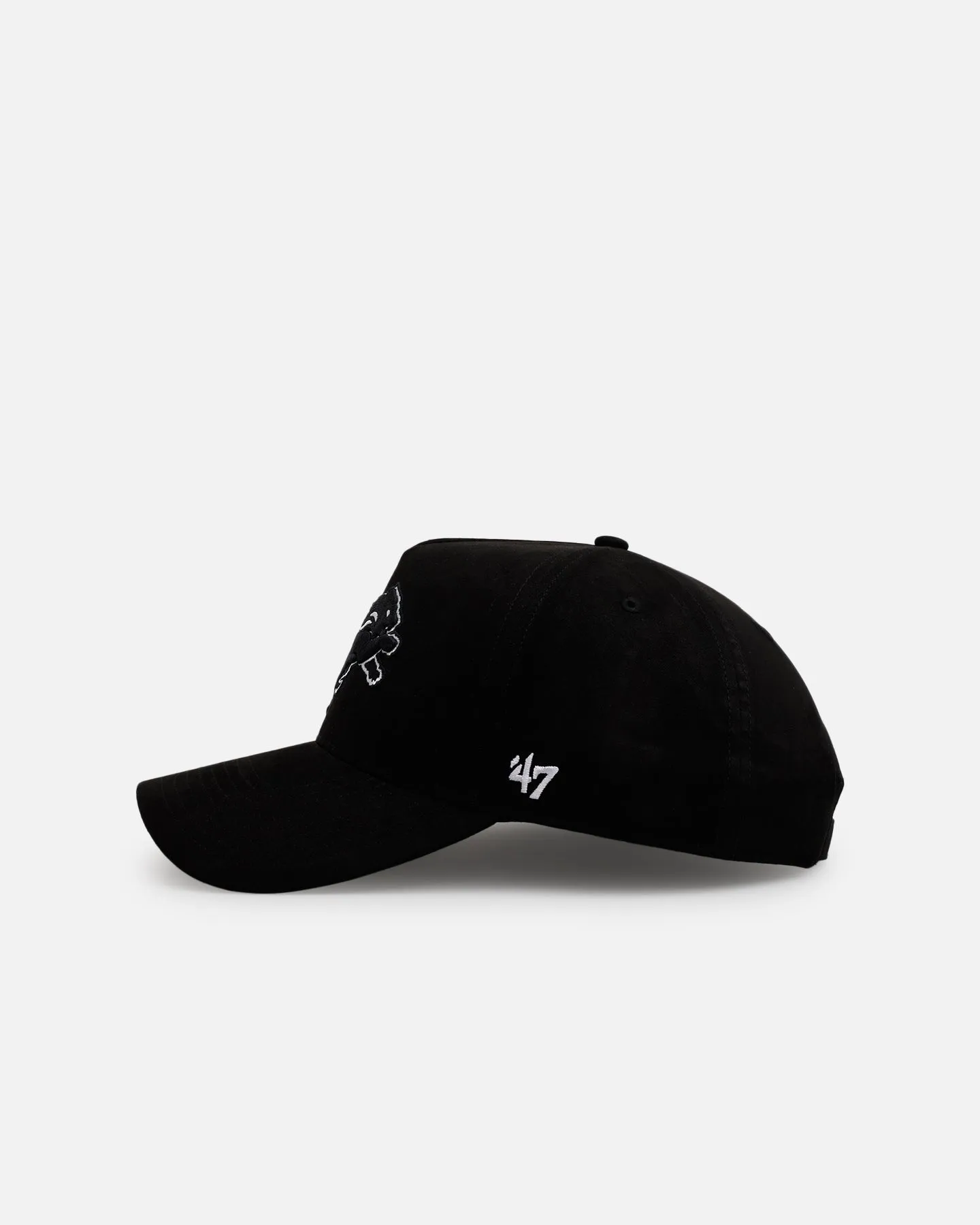47 Brand Detroit Lions 'Ultrasuede' 47 MVP Strapback Black/White sold by Culture Kings product image thumbnail 5