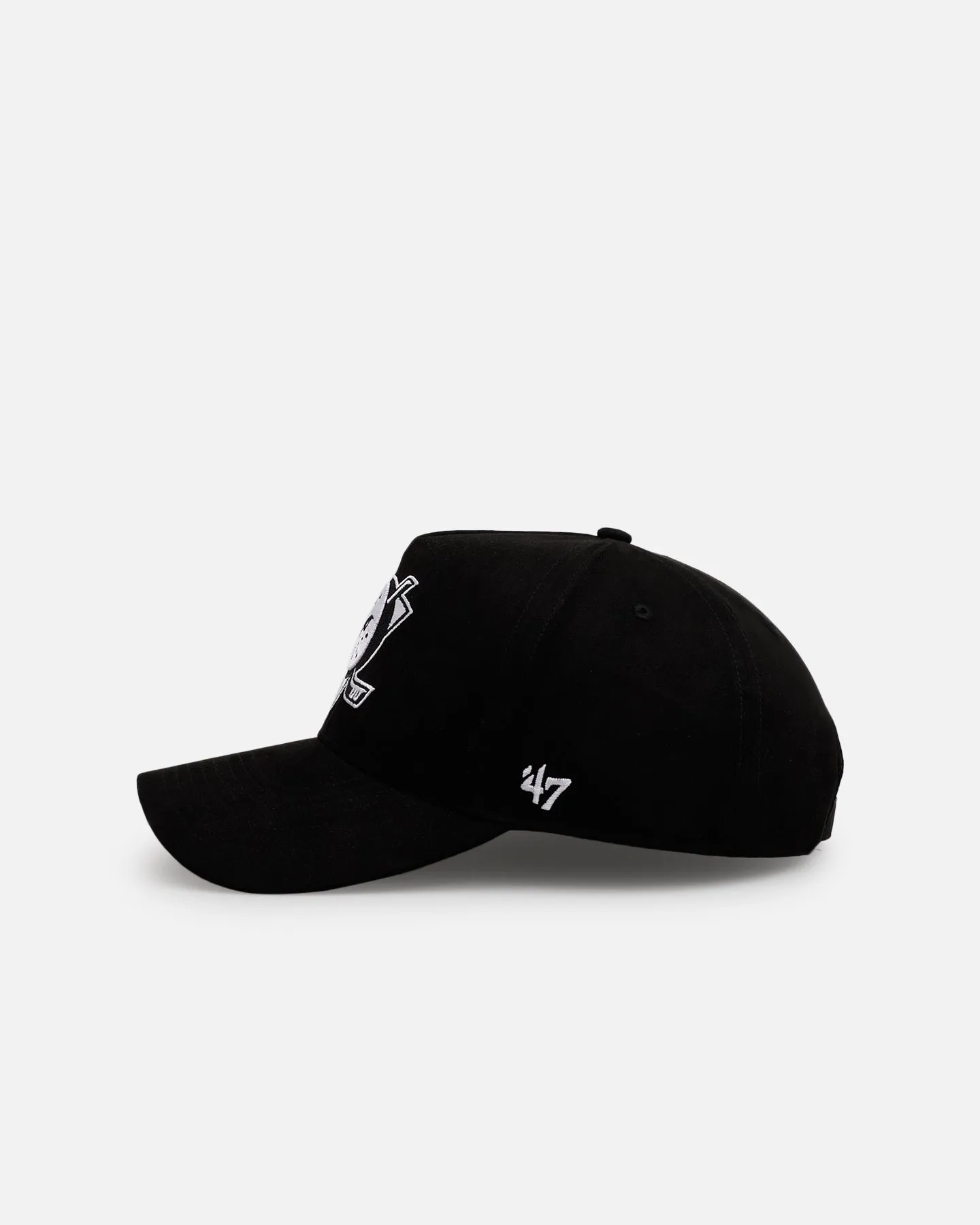 47 Brand Anaheim Ducks 'Ultrasuede' 47 MVP Strapback Black/White sold by Culture Kings product image thumbnail 5