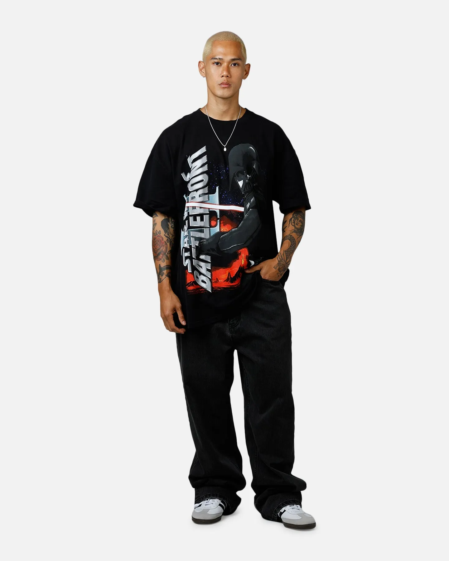 73 Studio Star Wars Darth Vader Battlefront II T-Shirt Black sold by Culture Kings product image thumbnail 3