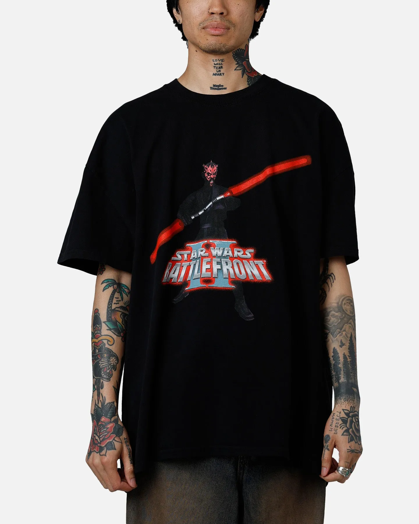73 Studio Star Wars Darth Maul Battlefront II T-Shirt Black sold by Culture Kings product image thumbnail 2